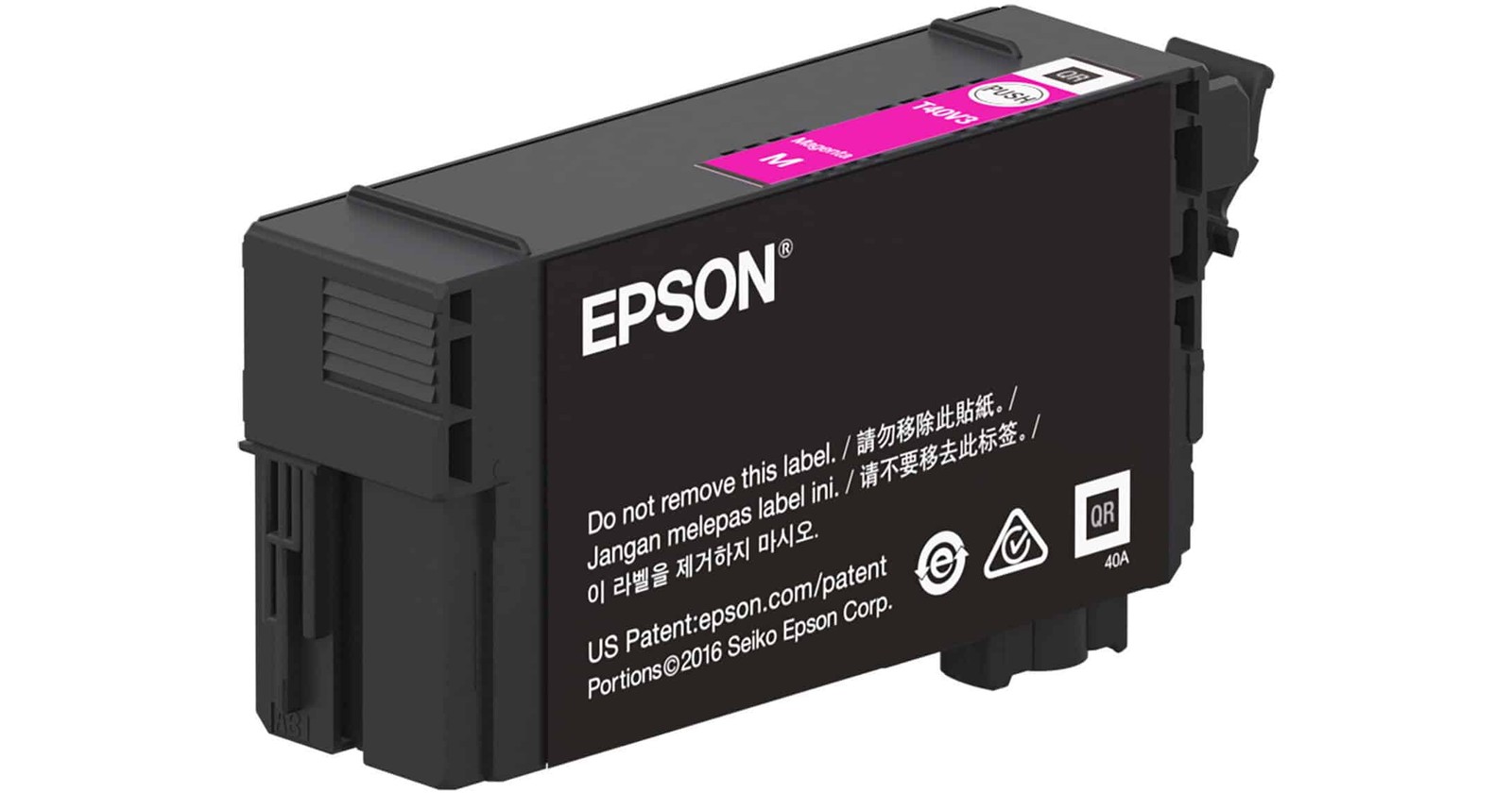 Epson T40V Standard-Capacity 26 mL Magenta Ink Cartridge [T40V320]