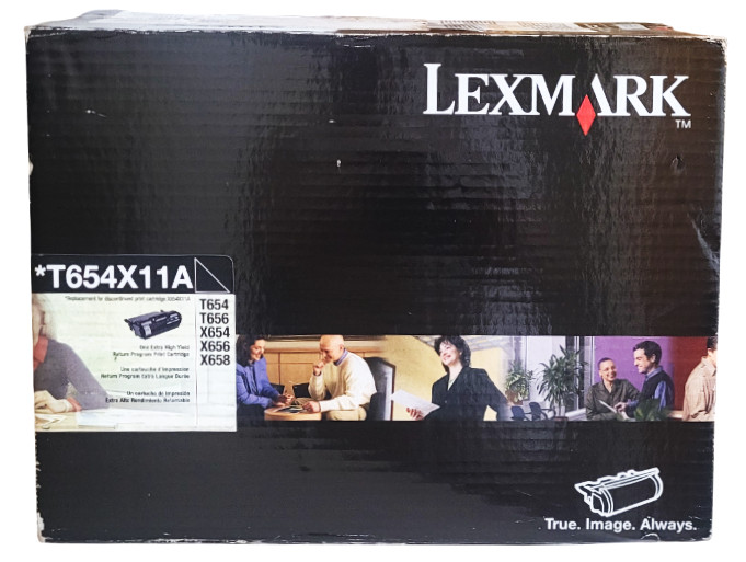 Lexmark T654X11A Black Extra High Yield Toner Cartridge New With Open Box