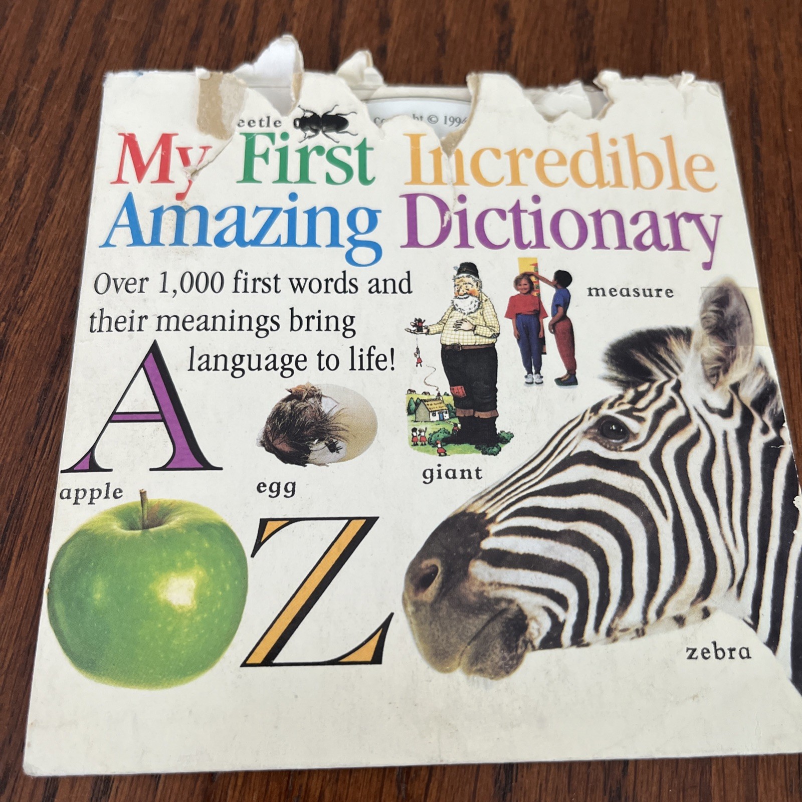 Vintage DK My First Incredible Amazing Dictionary CD-ROM  Macintosh Sealed