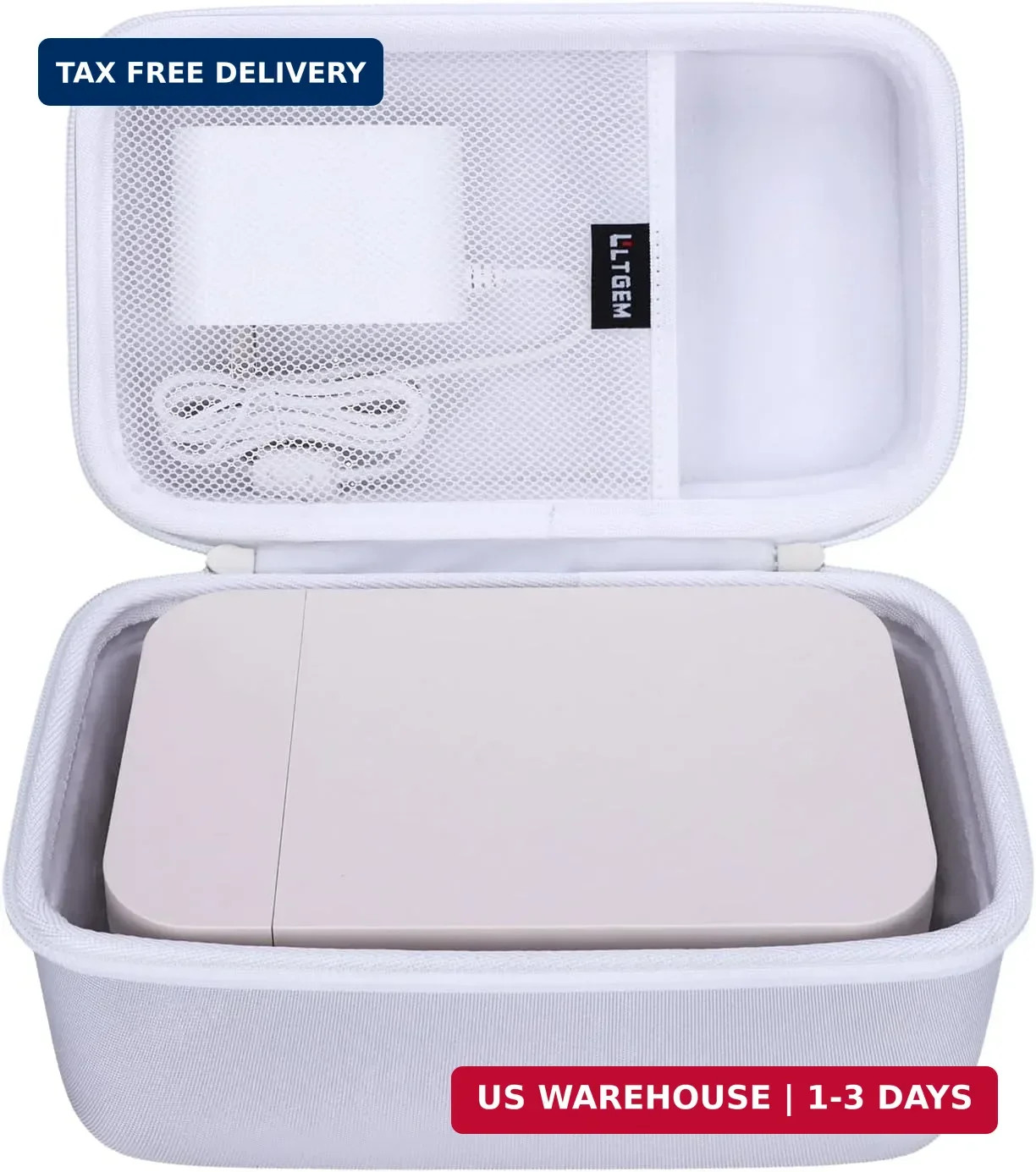 LTGEM Photo Printer Case Compatible with iDPRT/HPRT 4X6 Photo Printer- Protectiv
