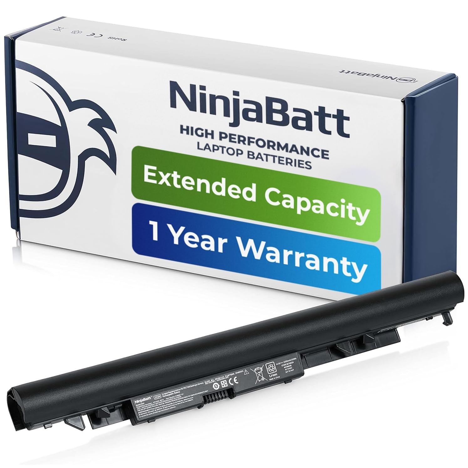 High-Capacity Replacement Battery for HP JC04 JC03 15-BS015DX 250 G6 255 G6
