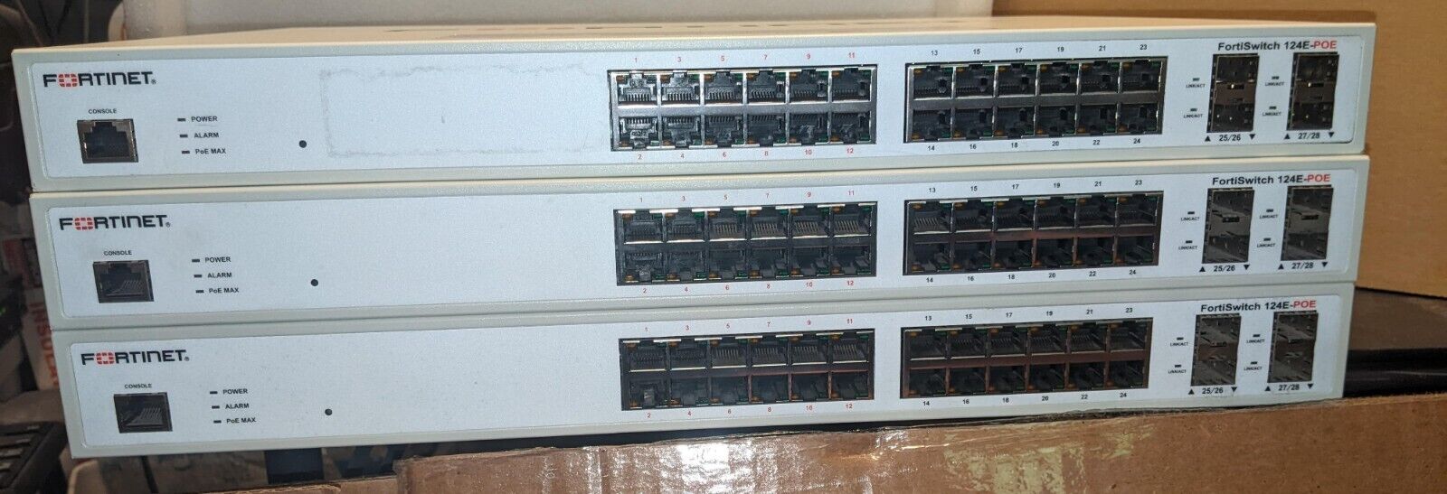 Fortinet FortiSwitch POE FS-124E-POE Layer 2 Switch