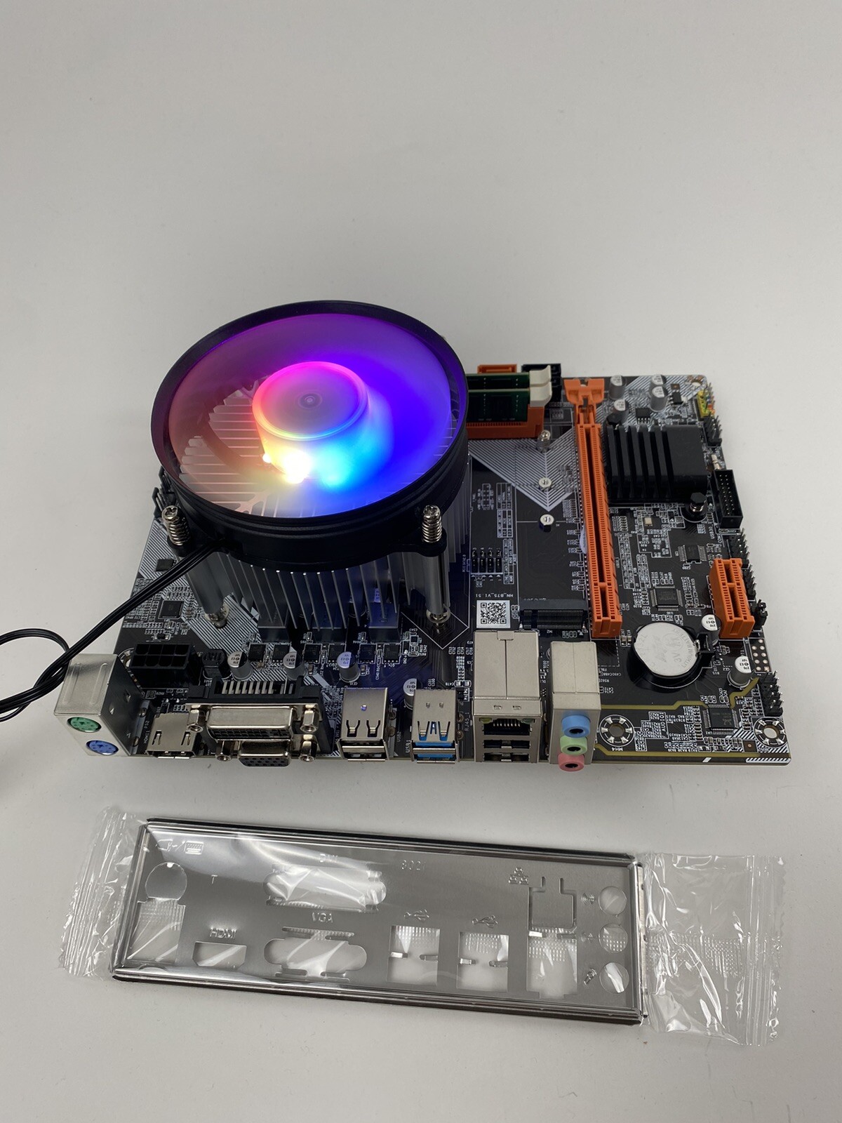 Intel i7-3770 Quad-Core Gaming PC Motherboard CPU RAM Combo 8GB DDR3 RGB B75