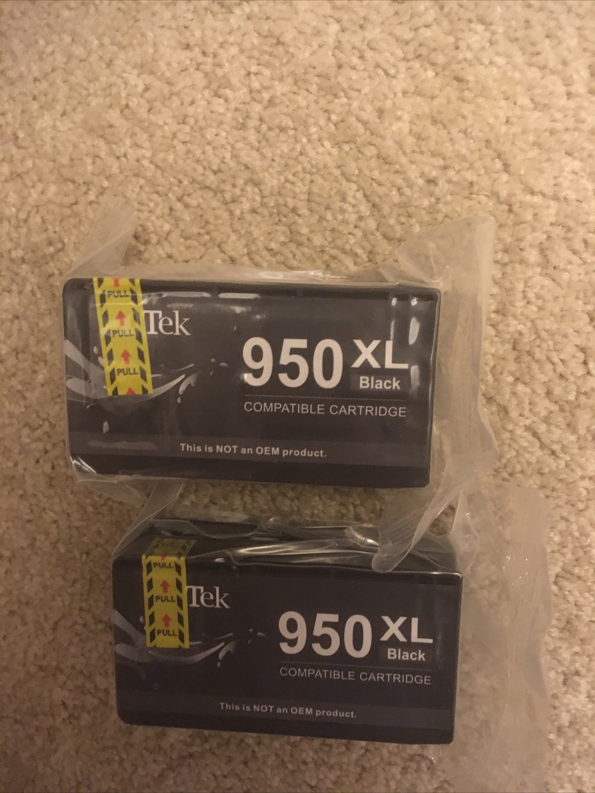 LxTek Replacement Ink Cartridges For HP 950XL 2 Pack  OfficeJet Pro Series