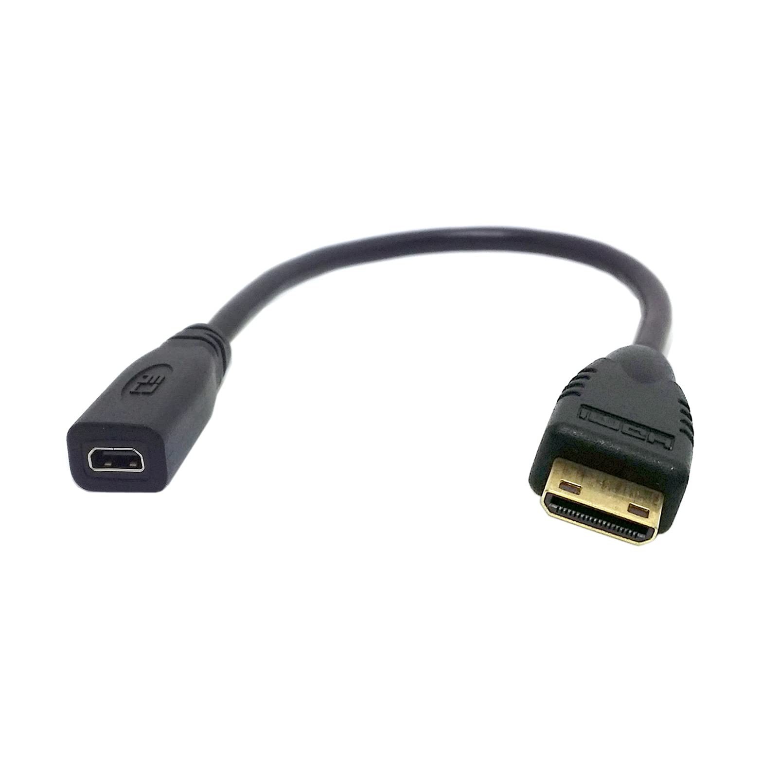 chenyang Type D Micro HDMI v1.4 Socket Female to Type C Mini HDMI Male Conver...