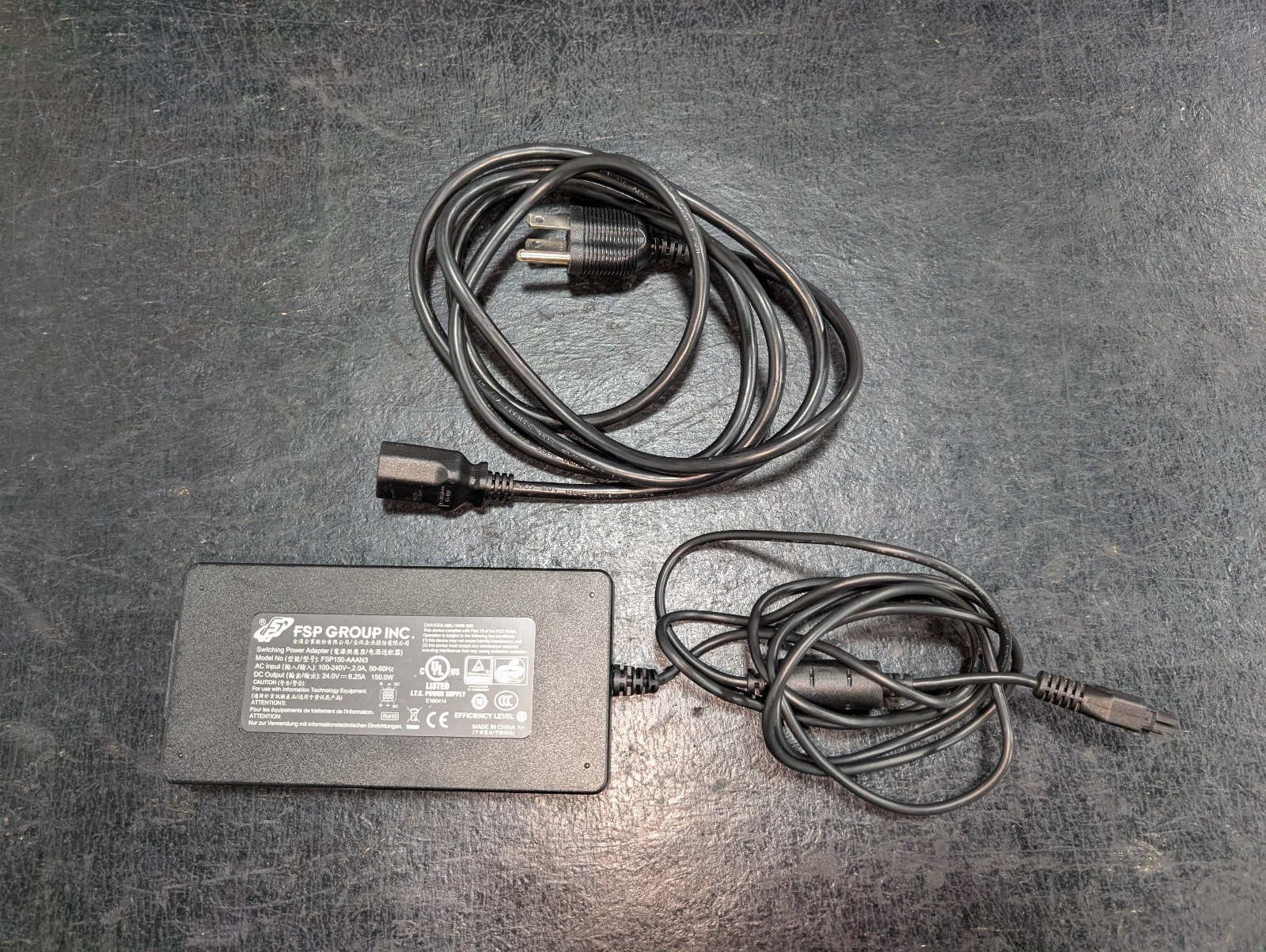FSP FSP150-AAAN3 - 150W (24V, 6.25A) Switching Power Adapter