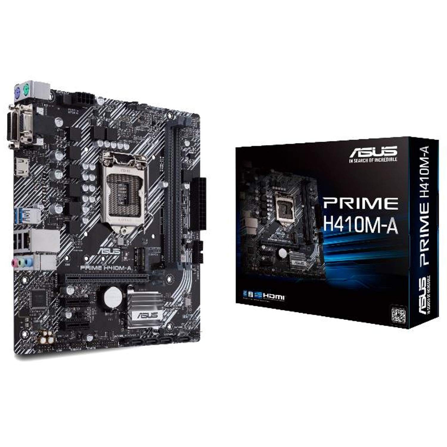 ASUS PRIME H410M-A Intel H410 LGA1200 MicroATX Motherboard