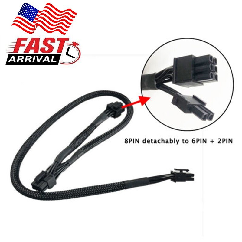 8PIN TO 8pin Power Supply Cable for EVGA SuperNOVA 750/850/1000/1300 G2 B2 P2 US