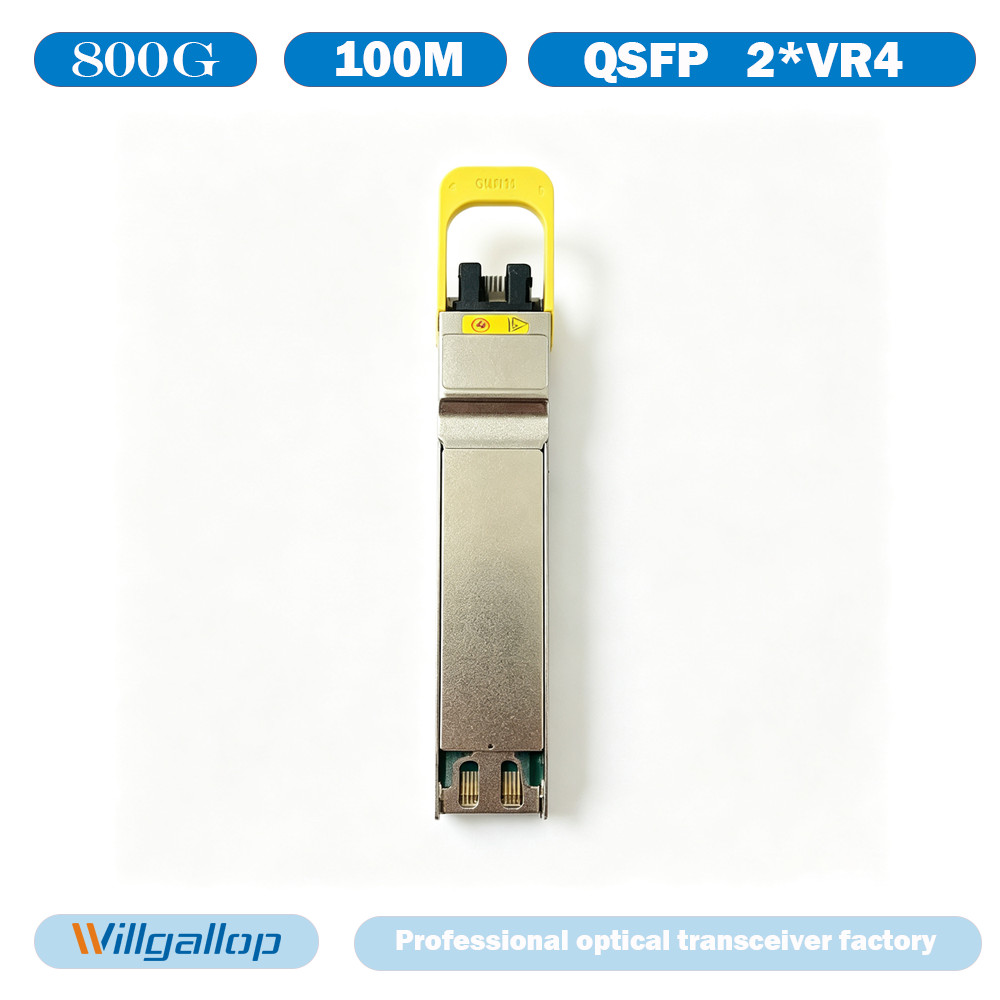 800G‑2*VR4 OSFP Pluggable Module 850nm MMF MPO‑12 100m DDM Hot‑Swap