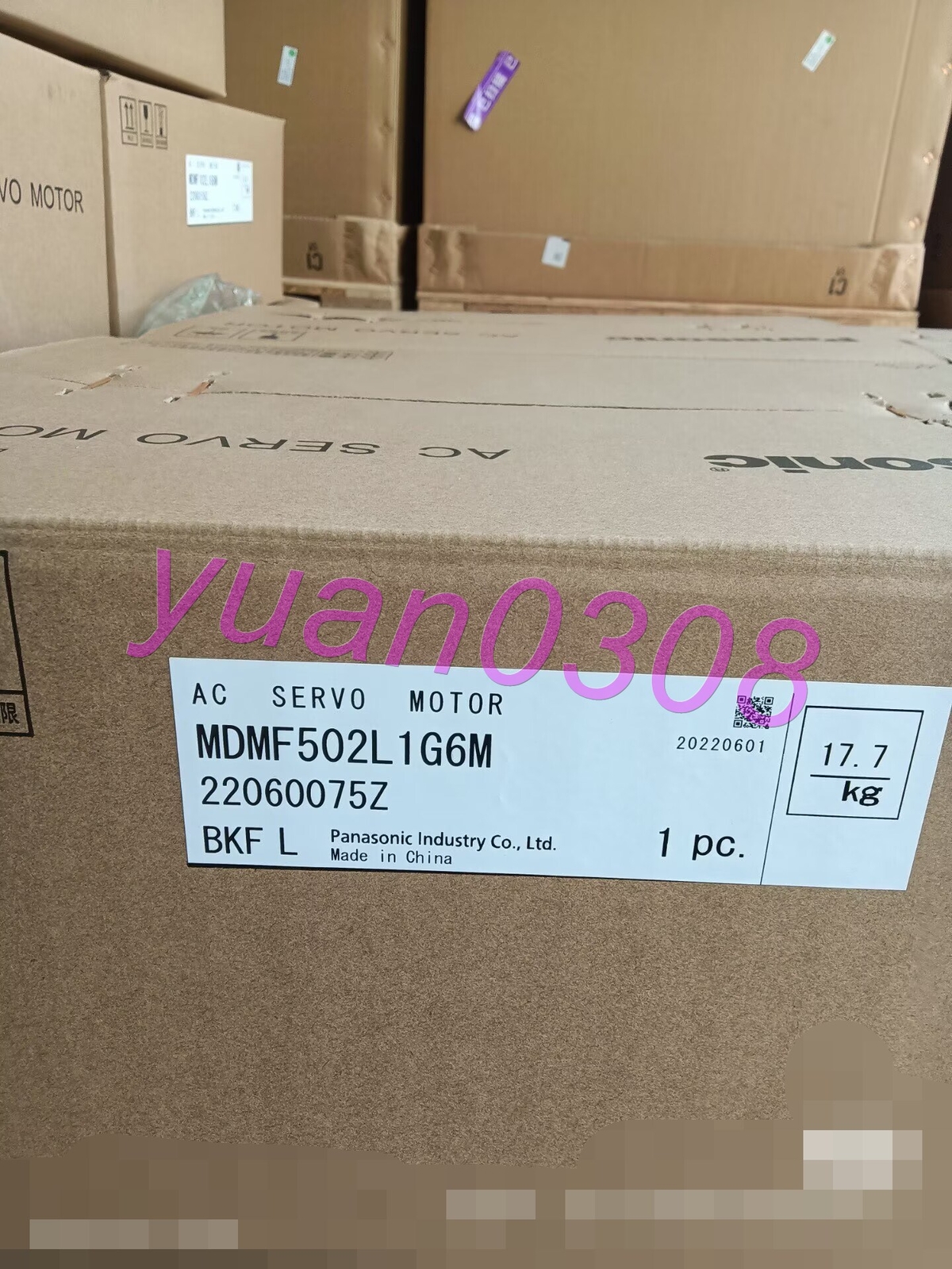 1PC NEW Panasonic MDMF502L1G6M  servo motor Via DHL or FedEX