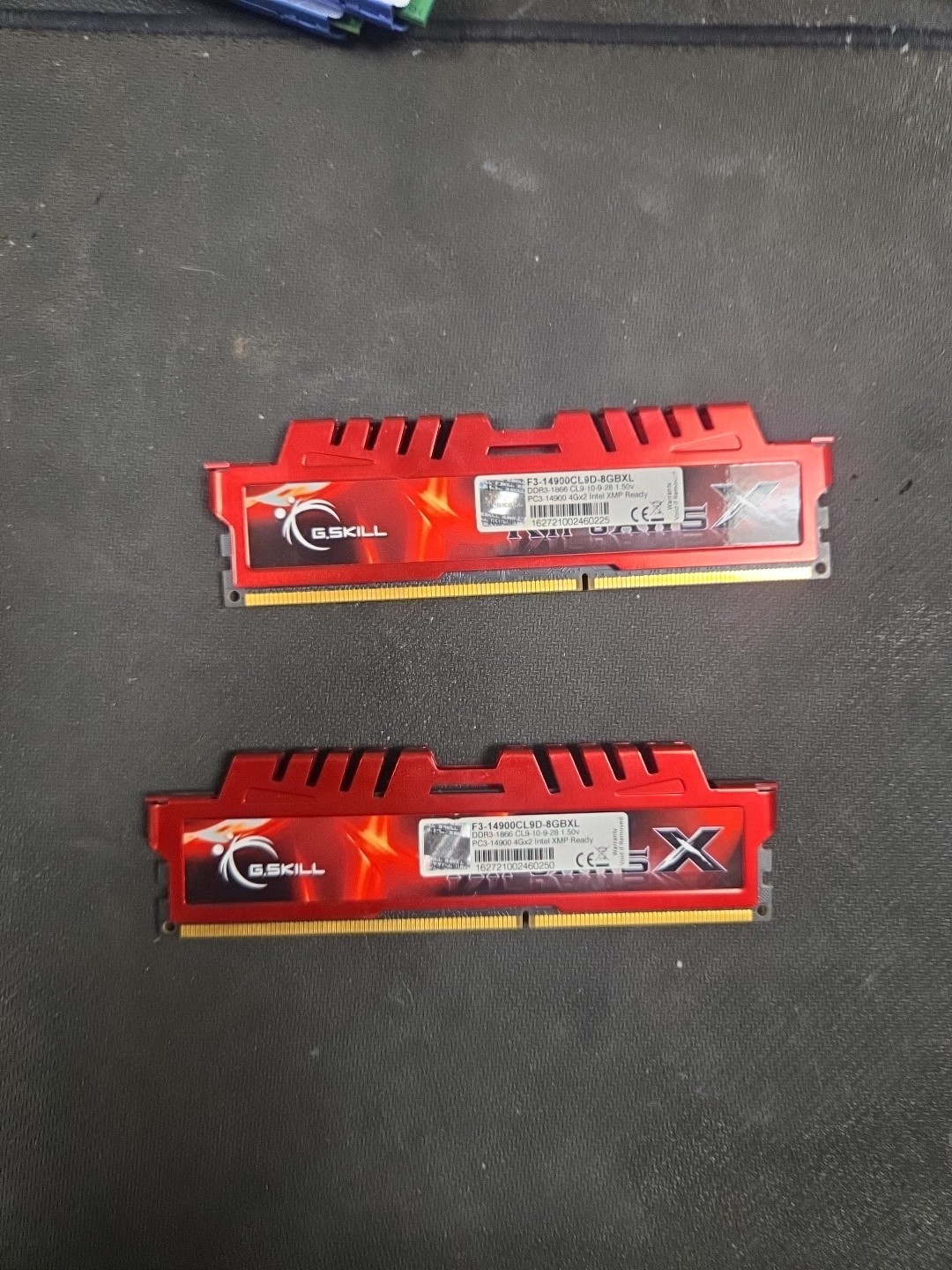 GSkill RipjawsX 8gb 4x2 F3-14900CL9D-8GBXL