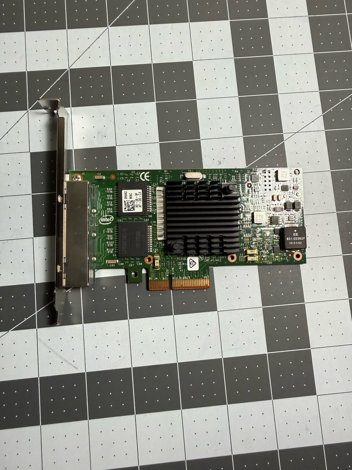 Dell Intel 4 Quad Port Network Card NIC PCI-e Server Adapter DP/N 00NWK2