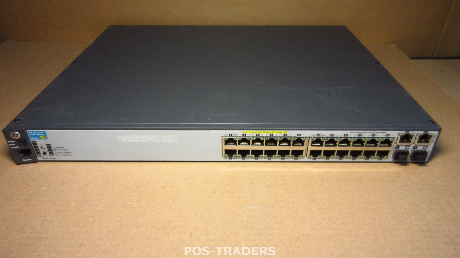 HP J9625A 2620-24-PoE+ ProCurve Managed L3 24x 10/100 PoE Ports Switch Network