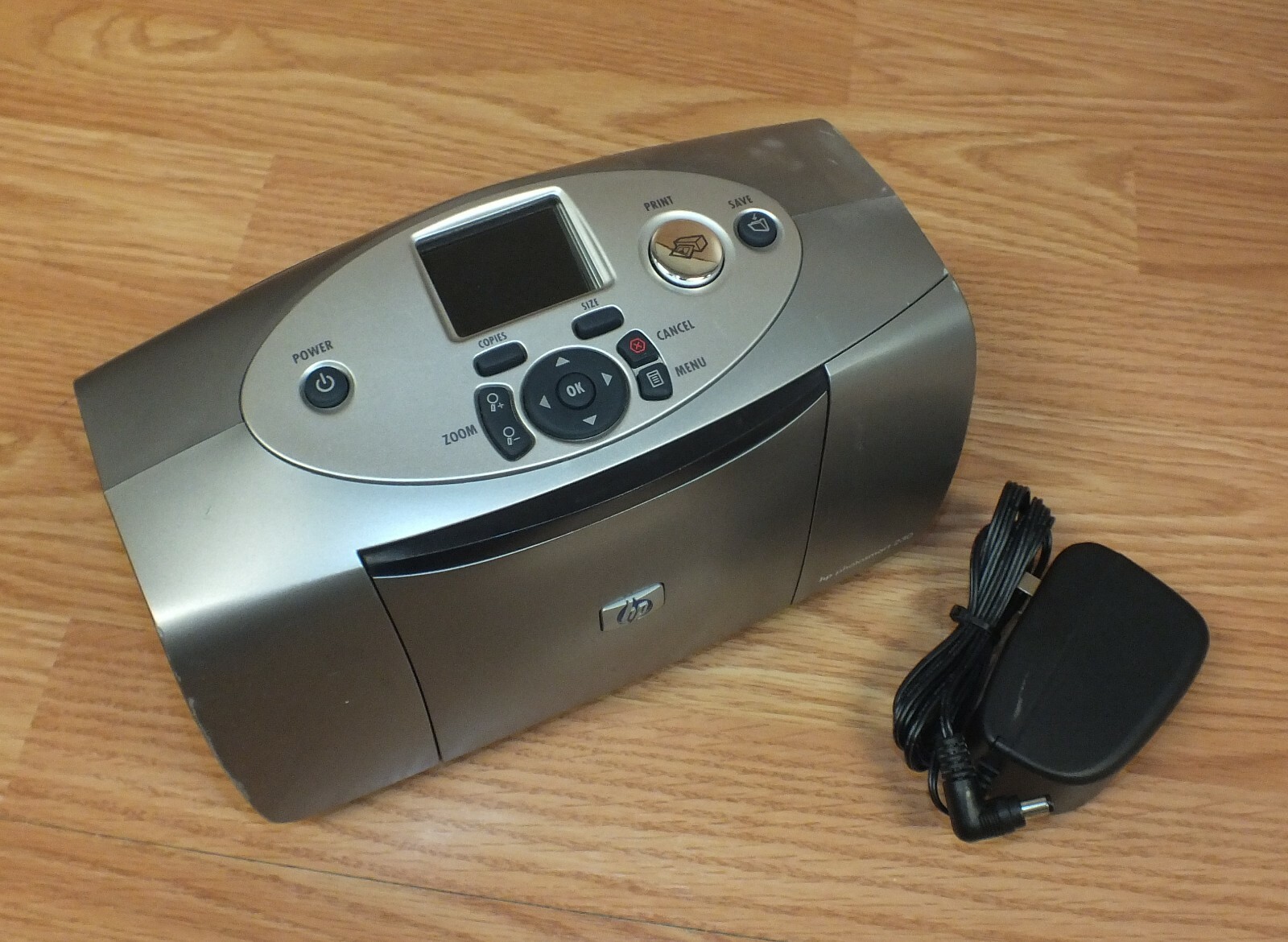 HP Photosmart 230 Standard 4" X 6" Inkjet Printer (PC & Mac) W/ AC Power Supply 