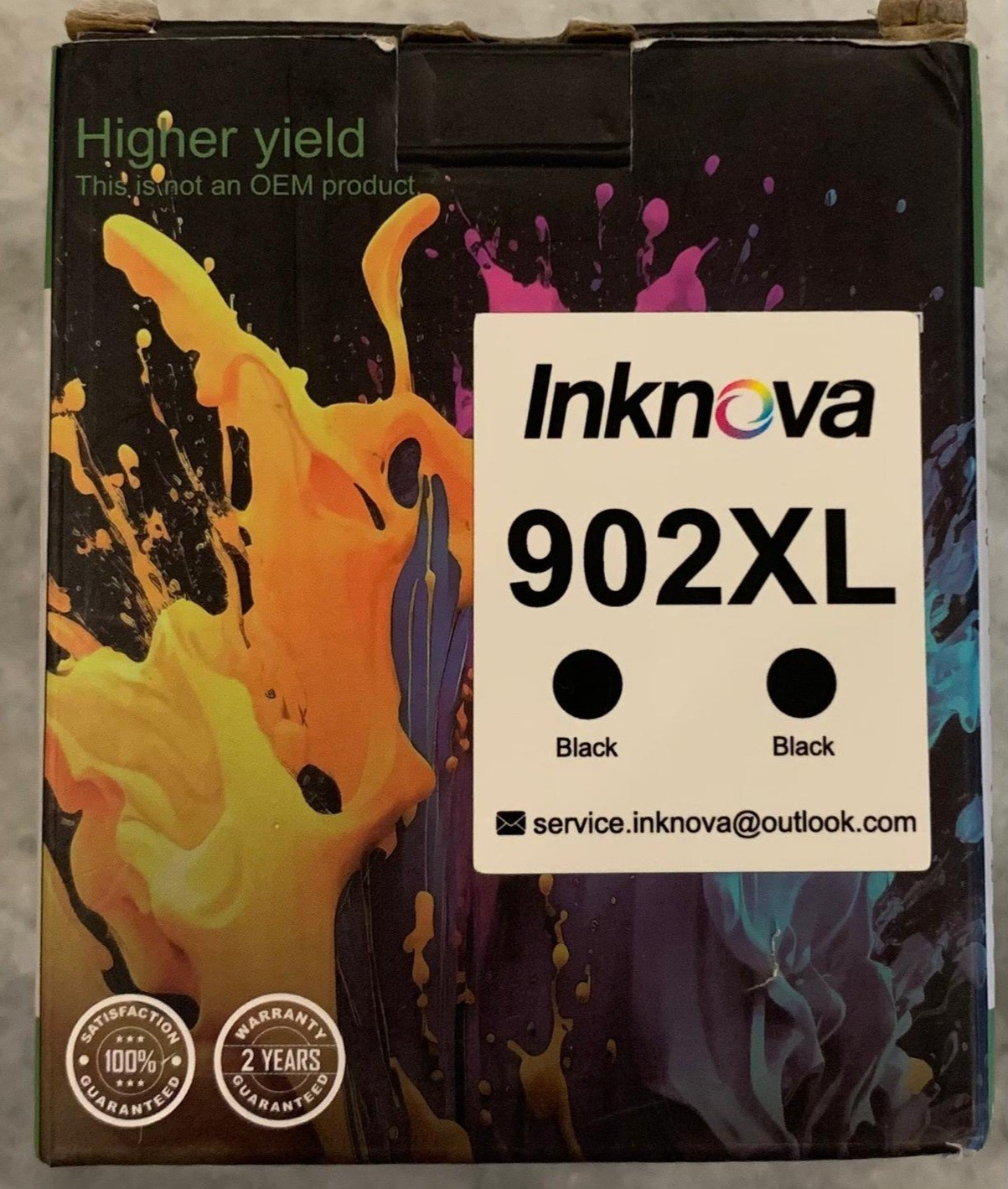 Relcolor 902XL High Yield Printer Cartridges for HP New/Sealed
