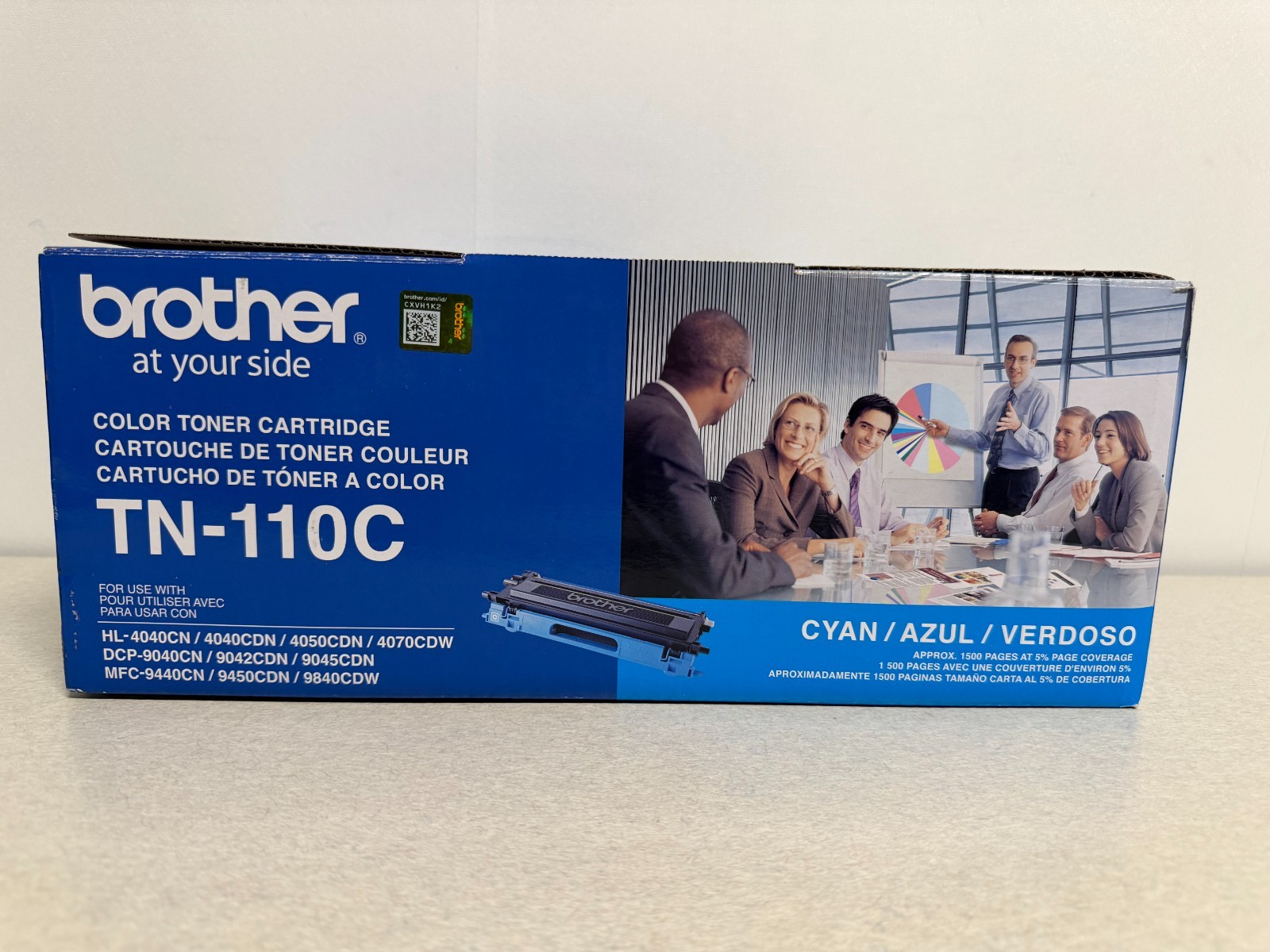 Genuine Brother TN-110C Cyan Toner Cartridge OEM