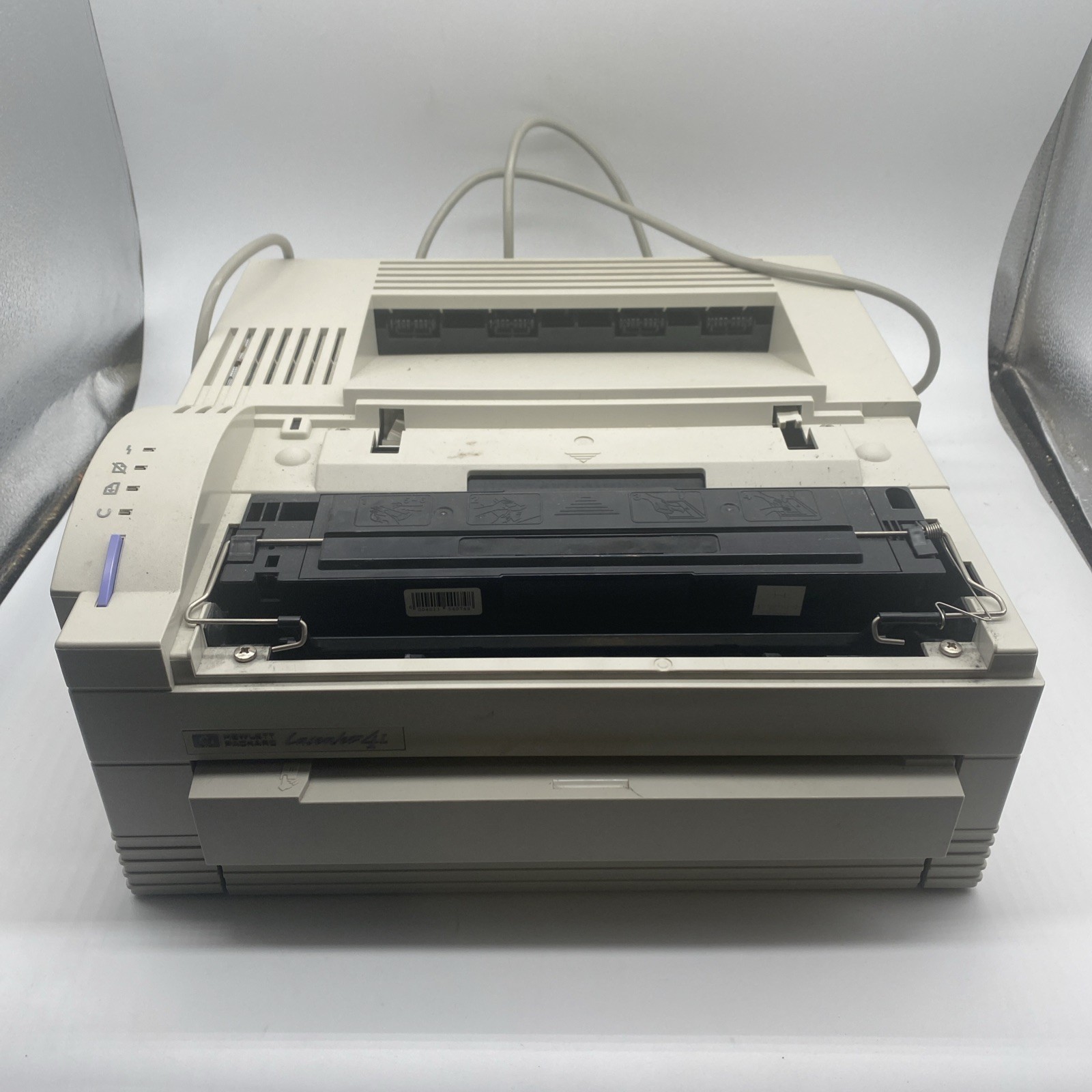 HP Laserjet 4L Monochrome Laser Printer Vintage 1993 For Parts Or Repair