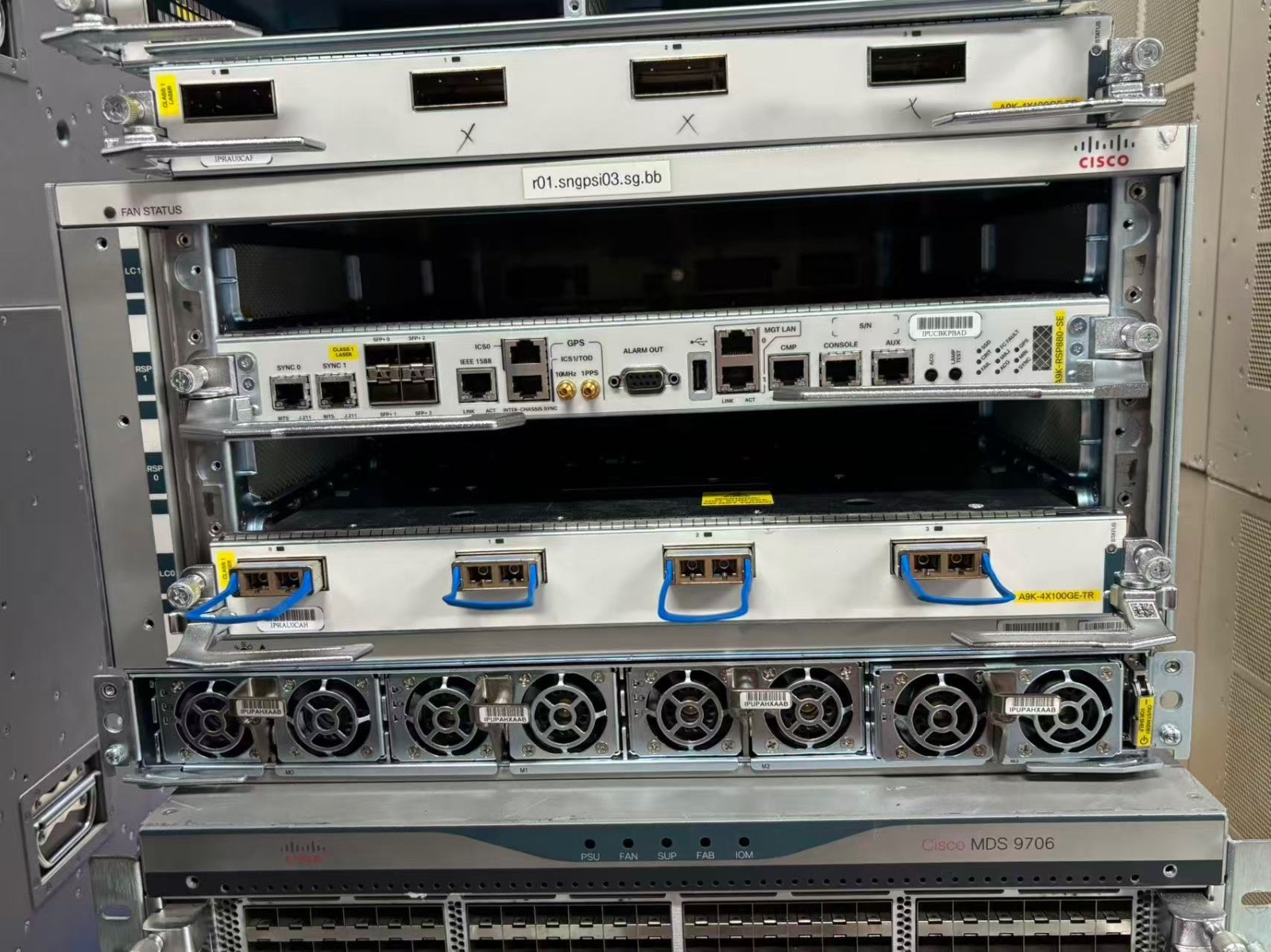 Cisco ASR9904 ASR 9900 Series 4-Slot Carrier Core Router Chassis - Used Fully Te