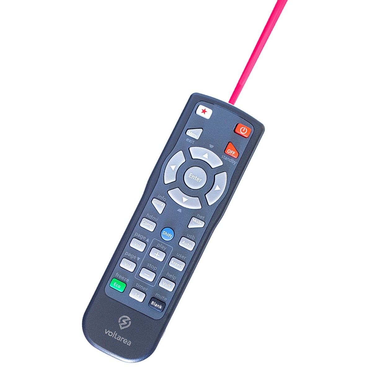 Remote Control For Hitachi CP-X5 projector with Laser Pointer