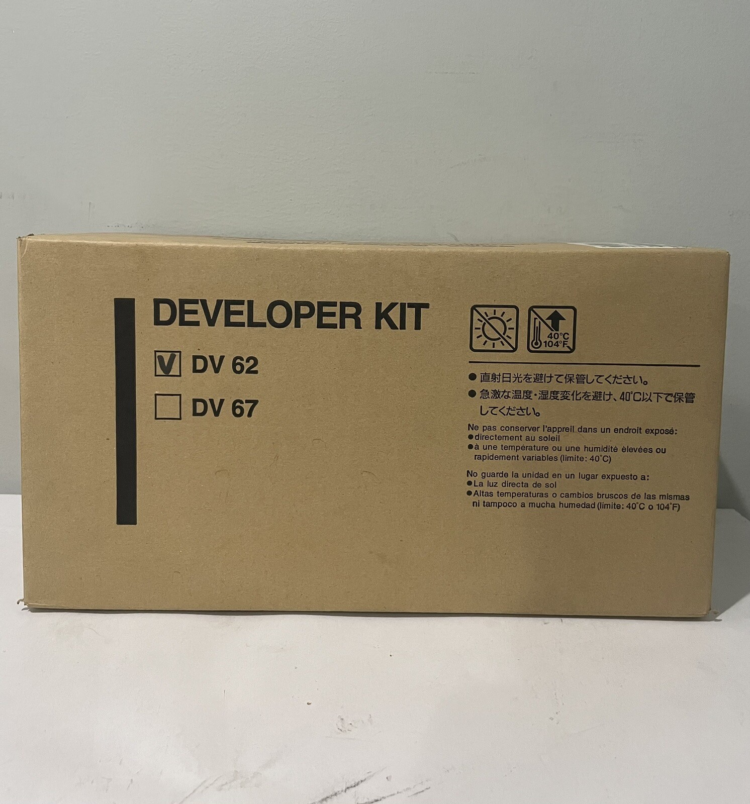 Kyocera DV62 Developer Kit for FS-1800 3800 New