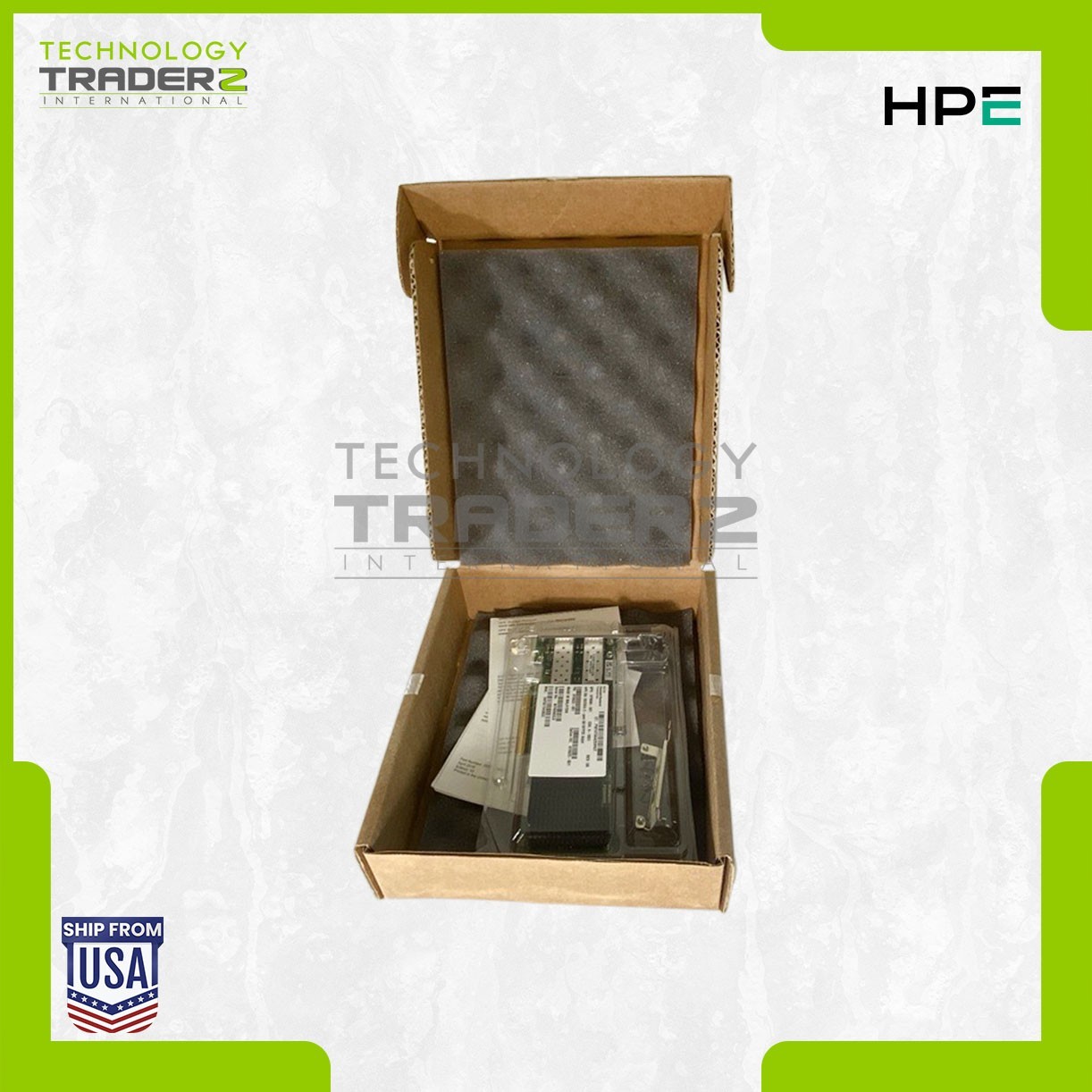 870825-B21 HPE 10/25GB Dual-Port 631FLR-SFP28 Ethernet Adapter 879666-001 *NOB*