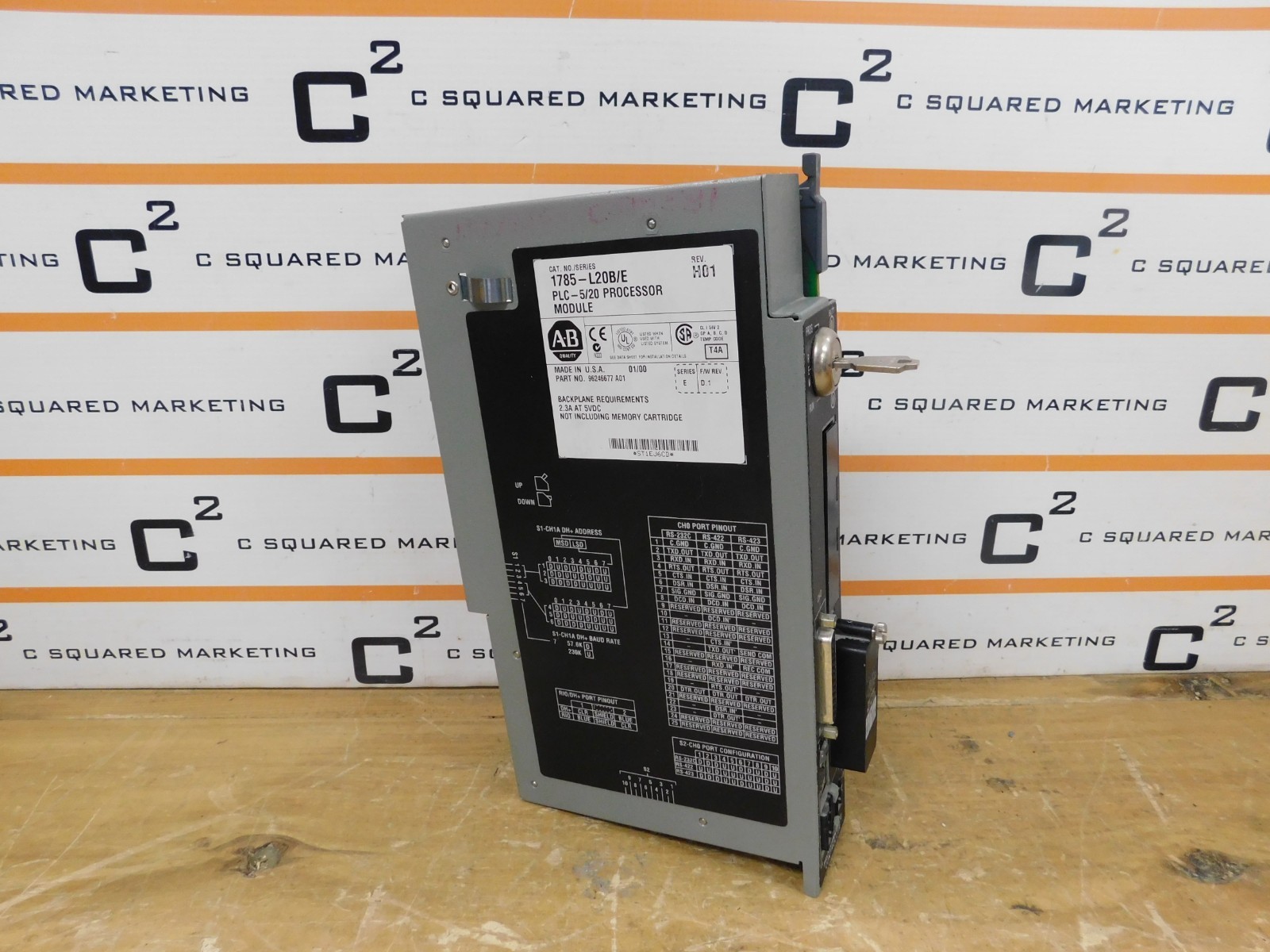 Allen Bradley 1785-L20B/E PLC-5/20 Processor Module used JNC