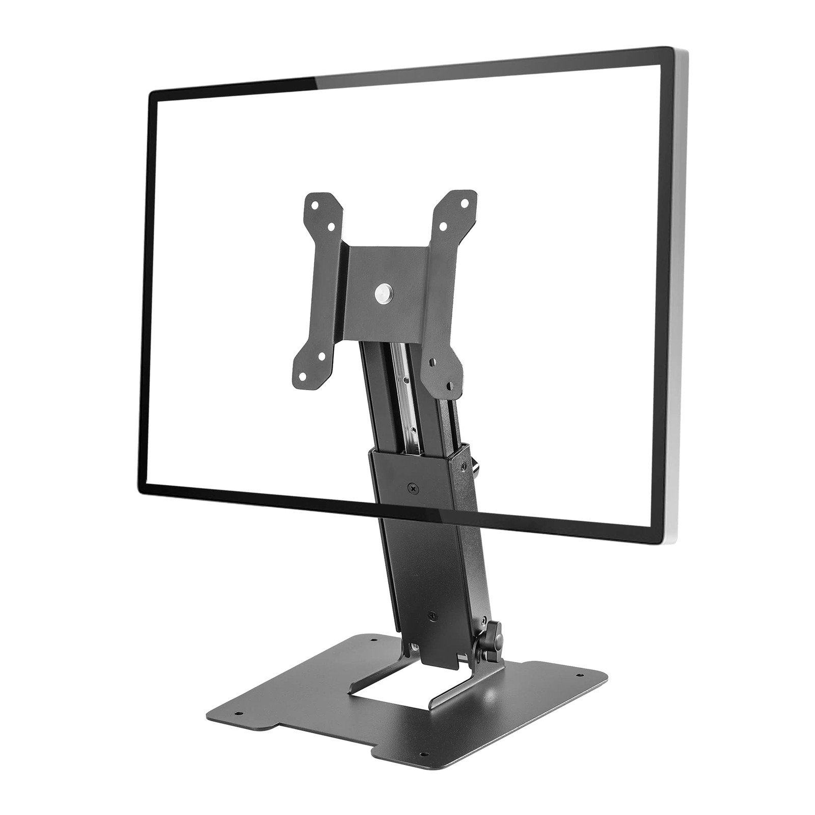 WEARSON Folding Monitor Stand - Height Adjustable Vesa Stand, black 