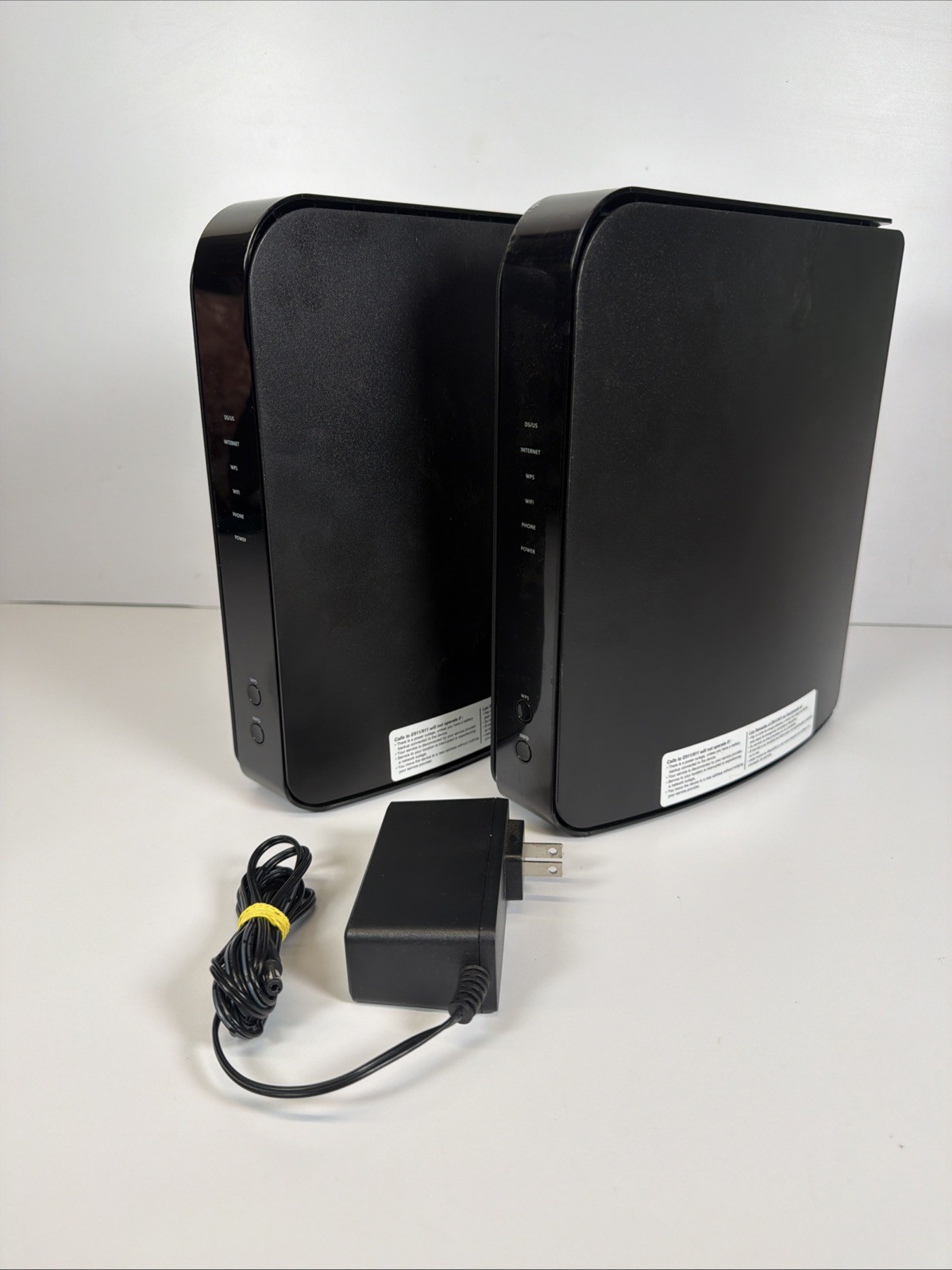 2 Altice UBC1340 Wireless Router 4-Port Ethernet USB 3.0 WPS Only 1 Power Supply