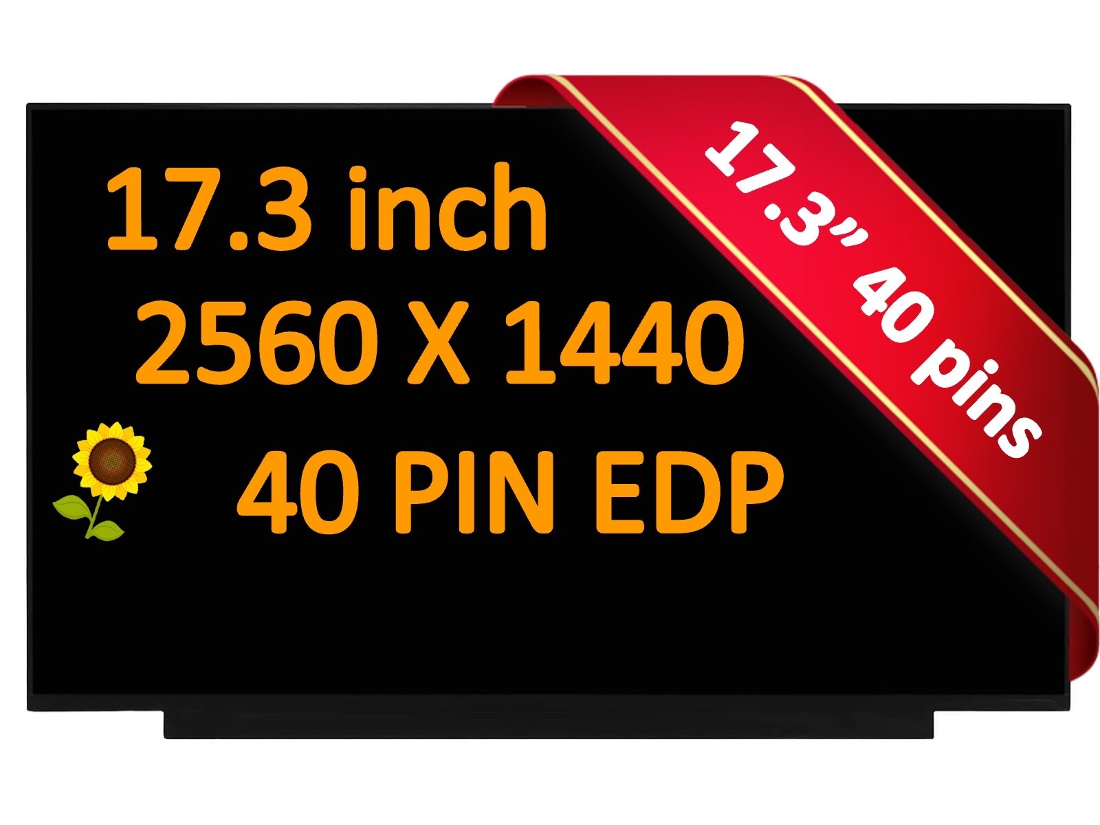 Asus Rog Strix G713QR-ES96Q 17.3" QHD LCD Screen Display Panel 165Hz 2.5K