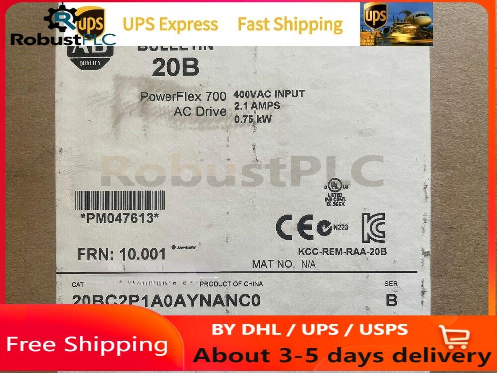Allen Bradley 20BC2P1A0AYNANC0  Sealed AB US Free Tax