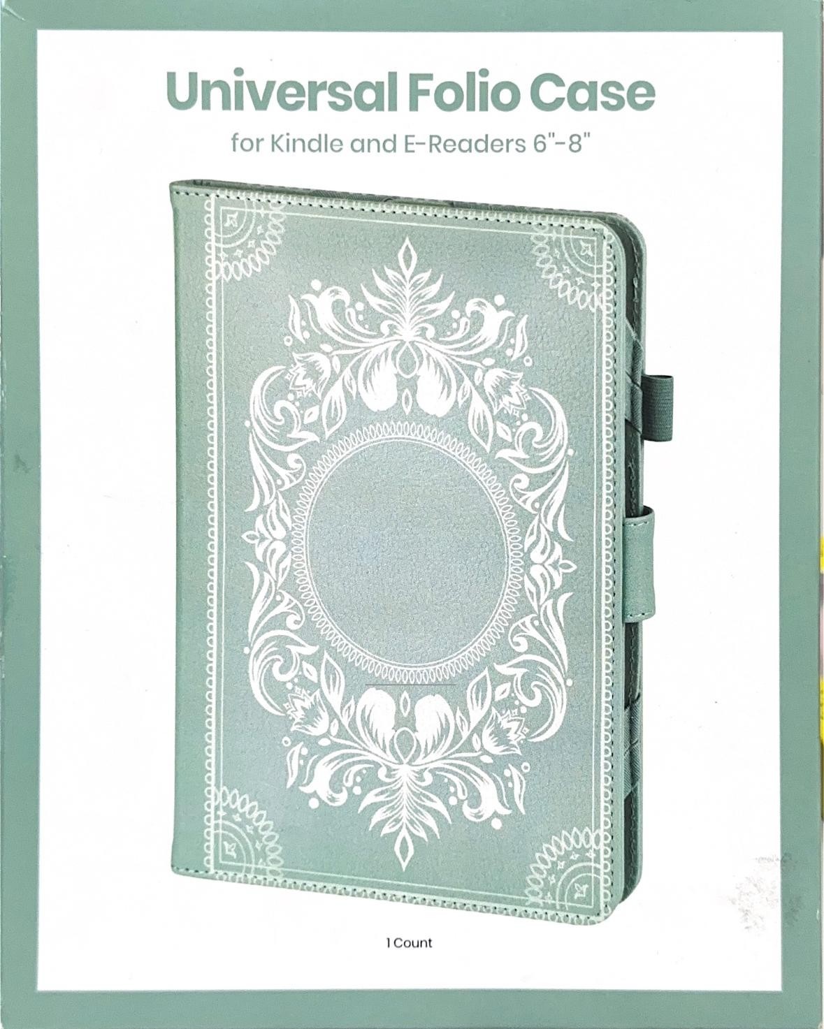 Gems Universal 6"-8" E-Reader Folio Case - Green