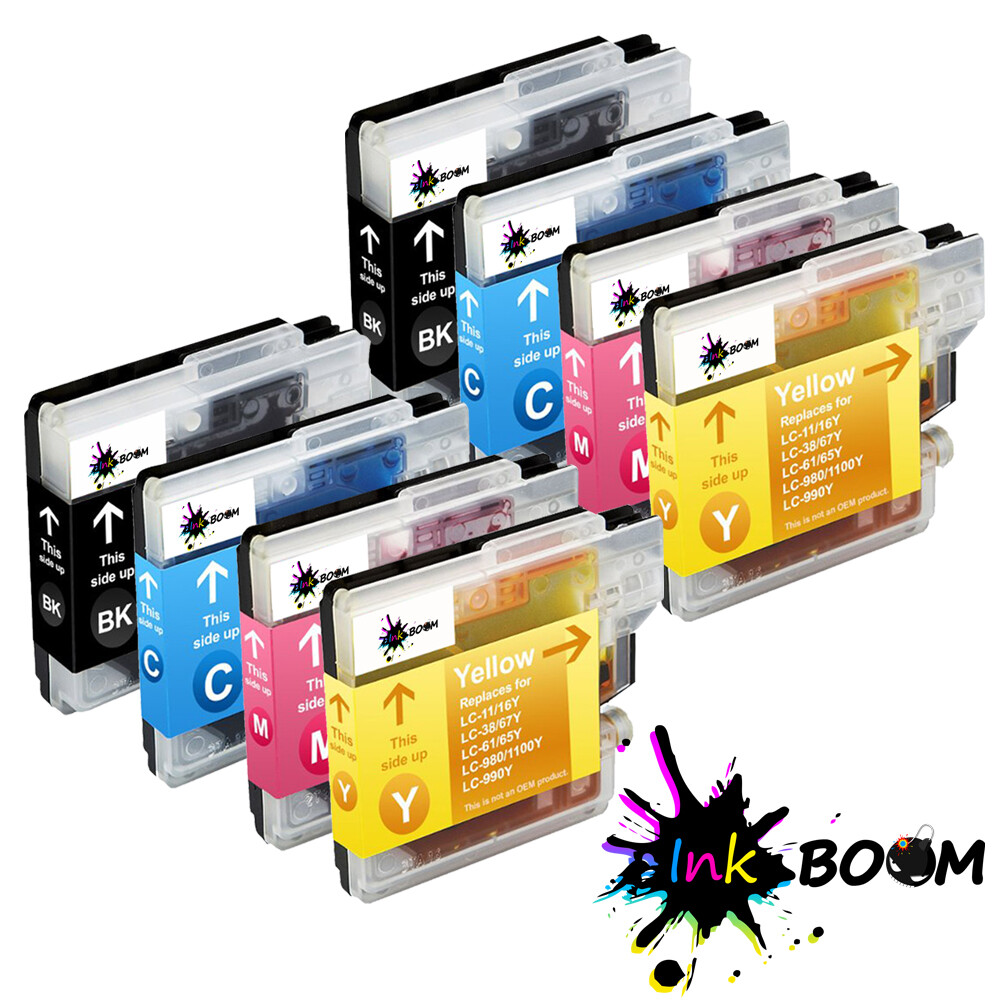 8 Ink Cartridge fits Brother LC61 MFC-J630W MFC-5895CW DCP-165C DCP-J515W