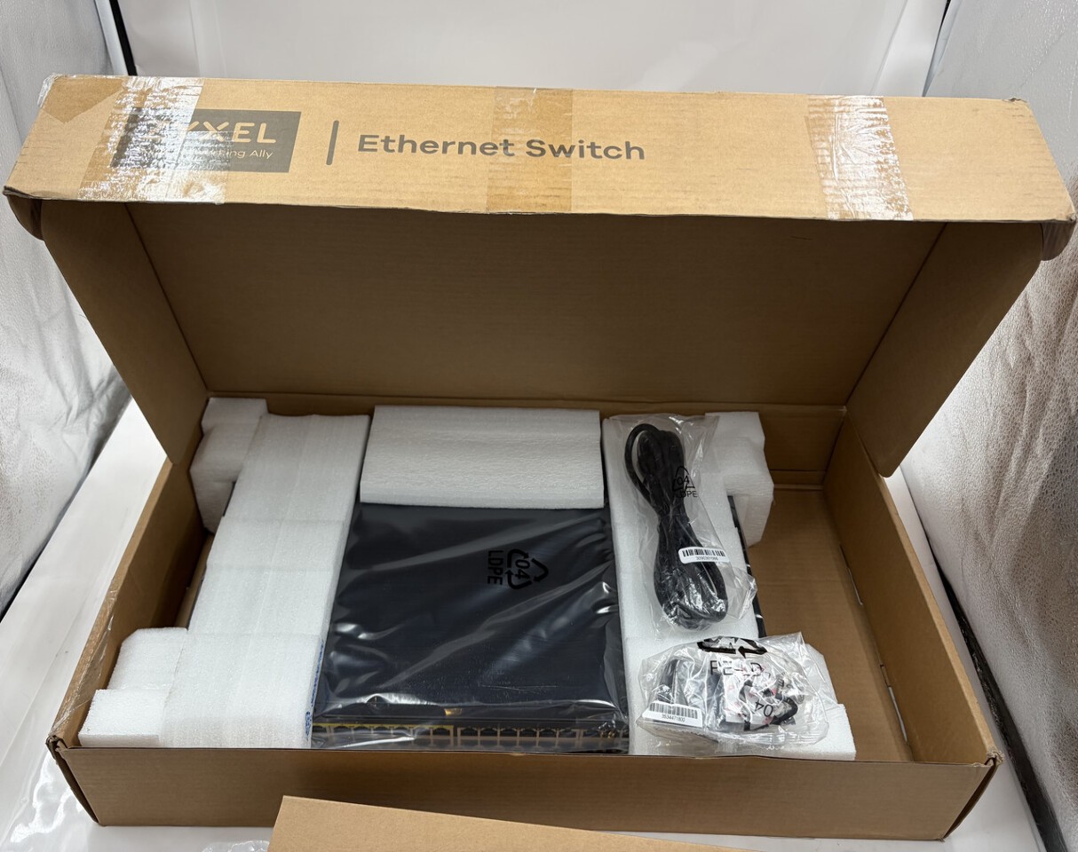 ZYXEL GS1900-48HPV2 MANAGED 48-PORT POE GIGABIT ETHERNET NETWORK SWITCH