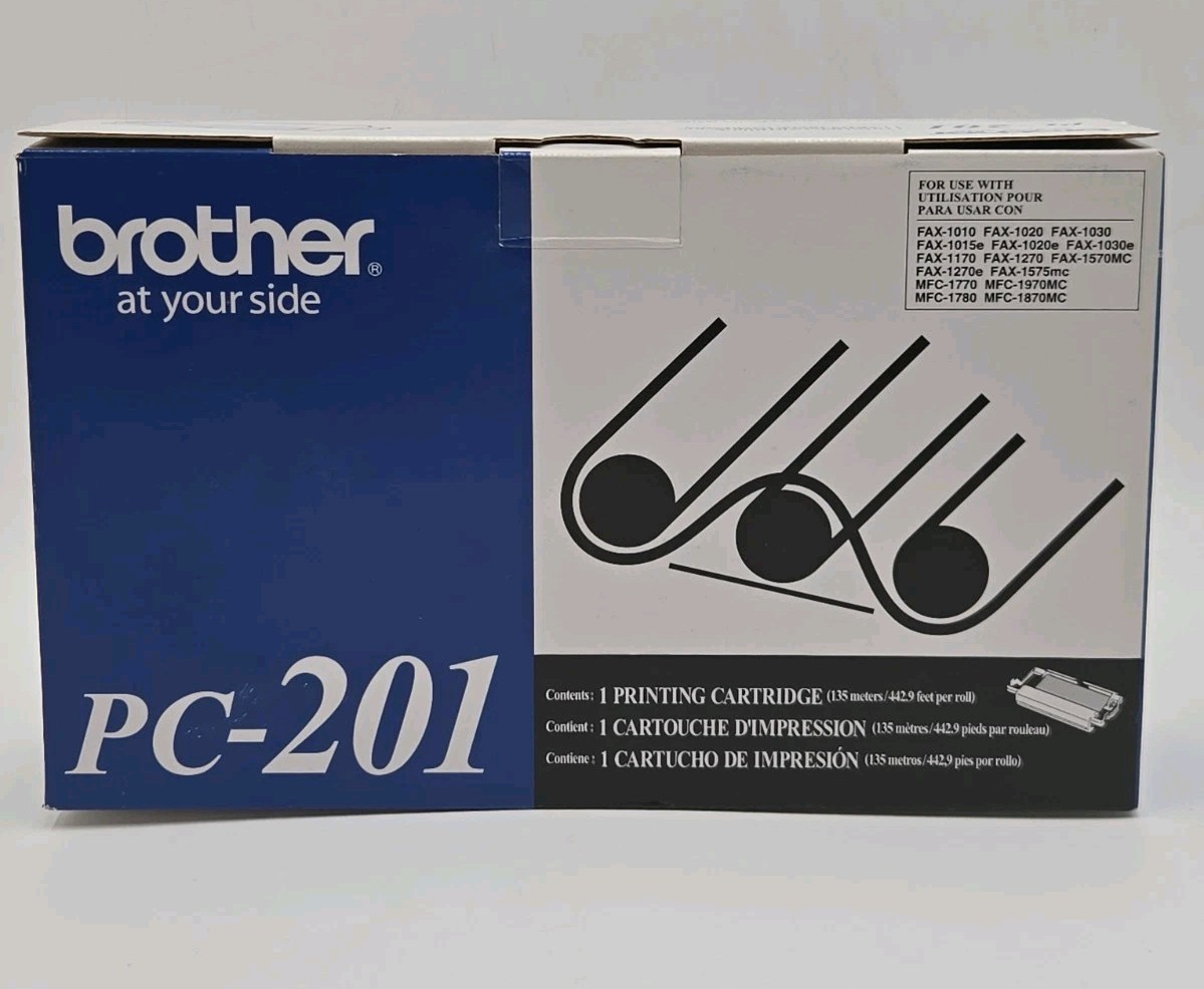 NEW Genuine Brother PC-201-Printing-cartridge PC 201, OEM