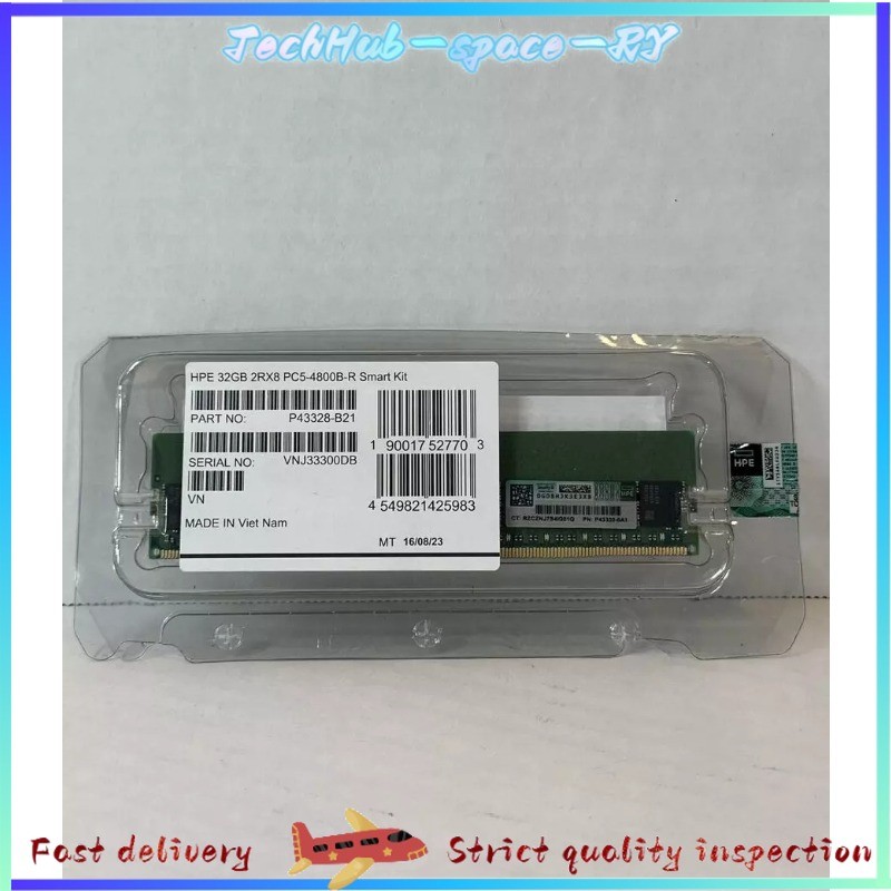 P43328-B21 P43330-0A1 HPE 32GB 2Rx8 DDR5 PC5-4800 EC8 RDIMM Gen11 Server Memory