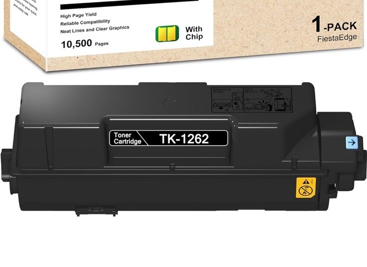 TK-1262 TK1262 Black Toner Cartridge Compatible for Kyocera 1T0C150US0 Toner ...