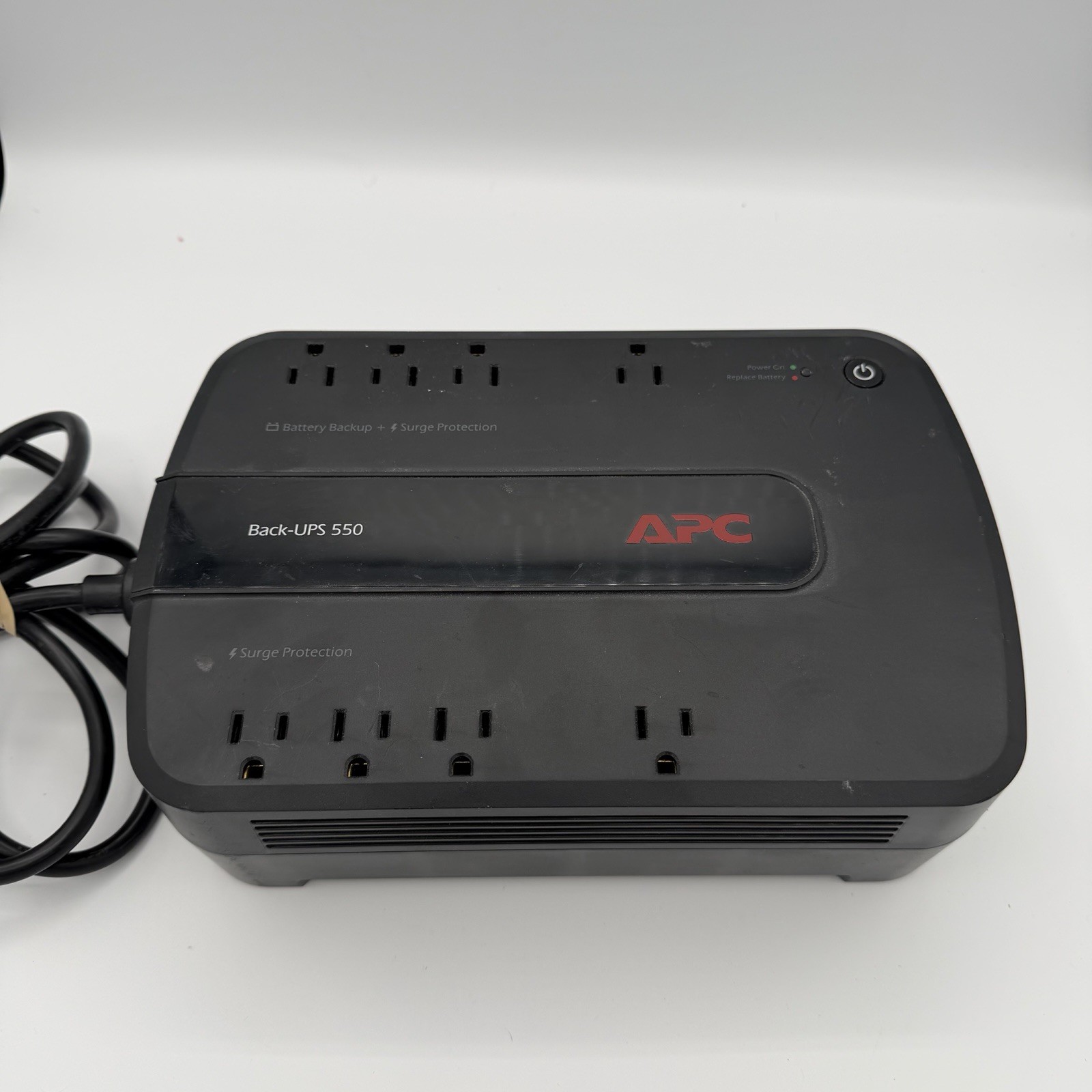 APC BE550G Back-UPS 550 8 Outlets Uninterruptible Power Supply, No Battery