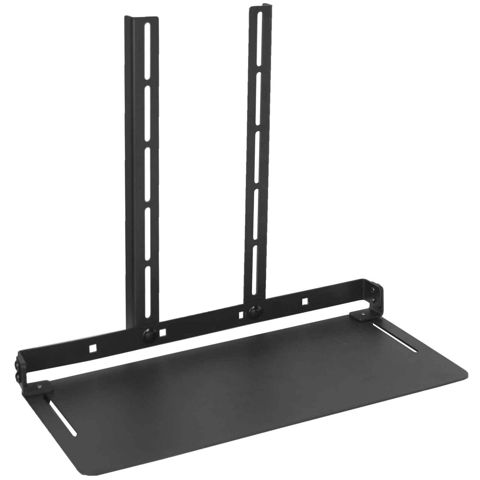 13 Inch Over Under VESA Monitor Shelf Mount For Media Devices MOUNTSF01M