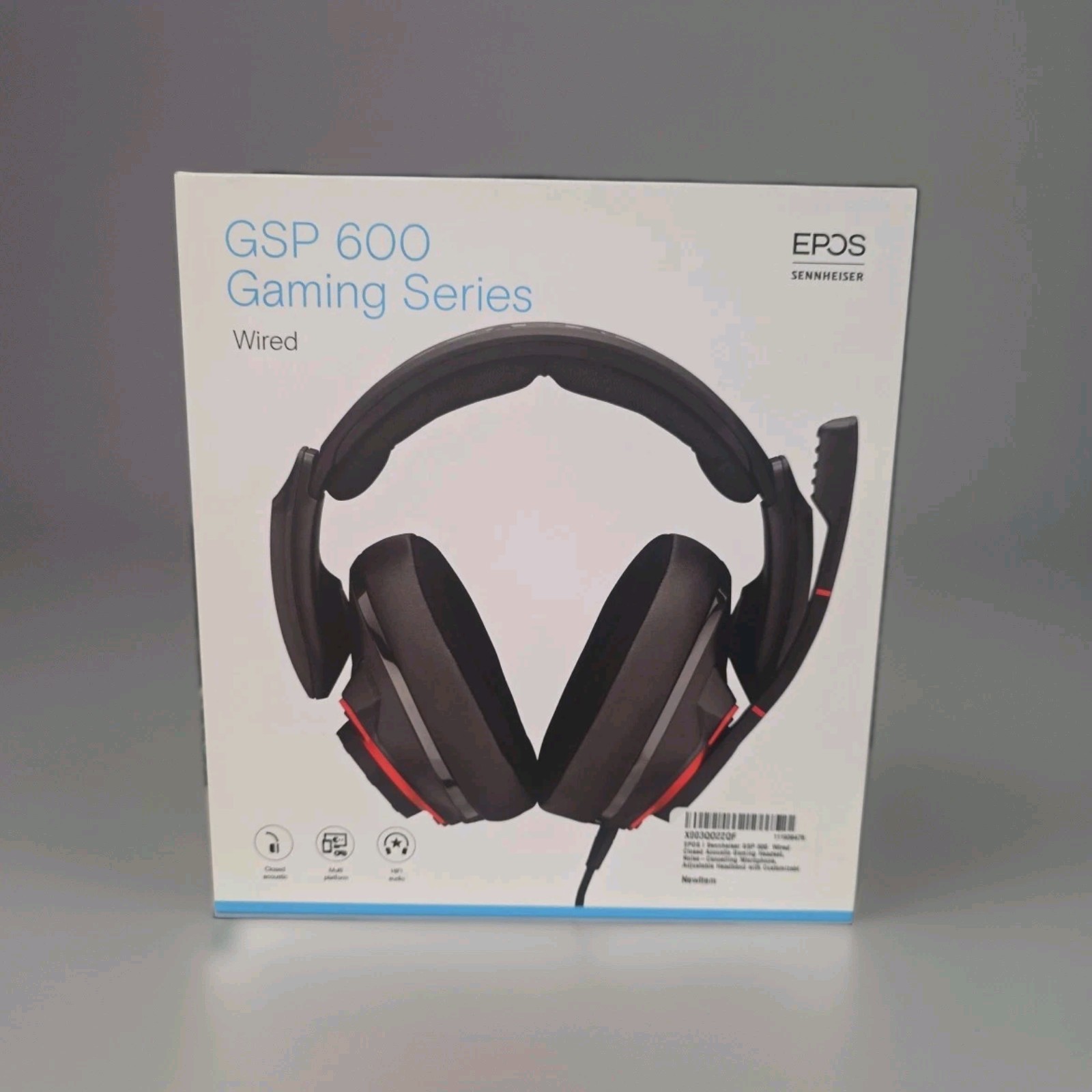 Sennheiser GSP 600 Professional Gaming Headset Wired Closed Acoustic PC+Mac+Xbox