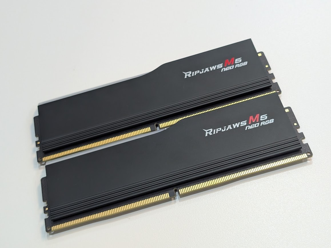 G.Skill Ripjaws M5 Neo RGB 32GB 2x16GB DDR5 6000 CL38 EXPO XMP