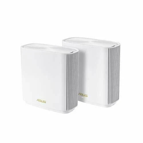 ASUS ZenWiFi AX6600 Tri-Band Mesh WiFi 6 System (XT8 2PK) Whole Coverage Used VG