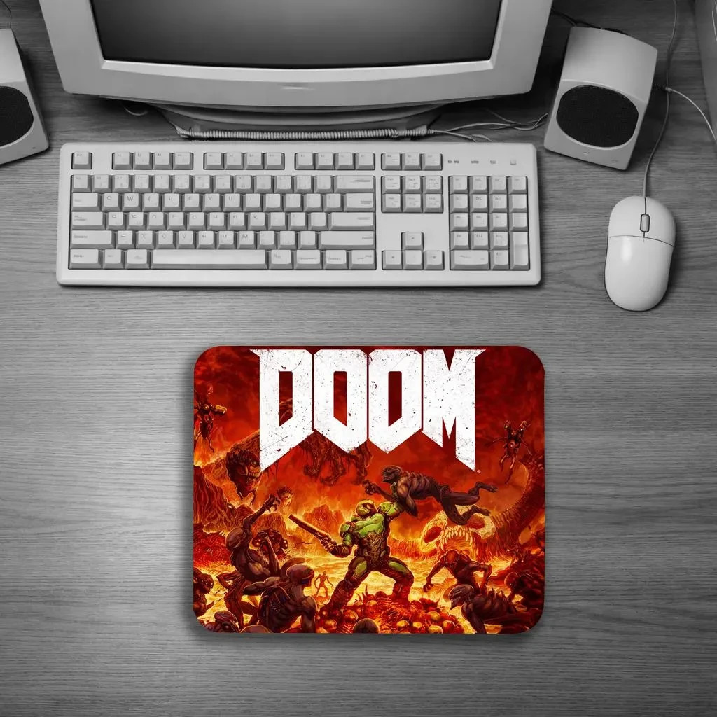 DOOM Mouse Pad Retro Gaming computer Classic Shooter FPS Game
