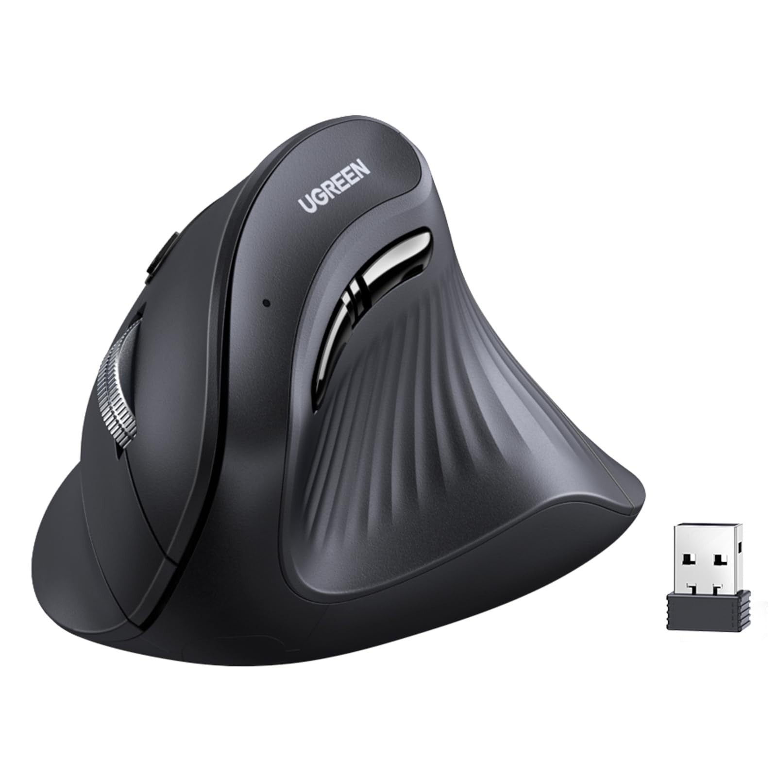 Wired Right Hand Vertical RGB Mouse Ergonomic Gaming Mouse 3200DPI USB Optical W