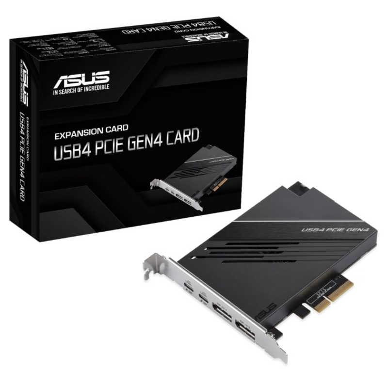 ASUS USB4 PCIe Gen4 Card Dual USB4 Type-C 40Gbps DP1.4 New Sealed Japan