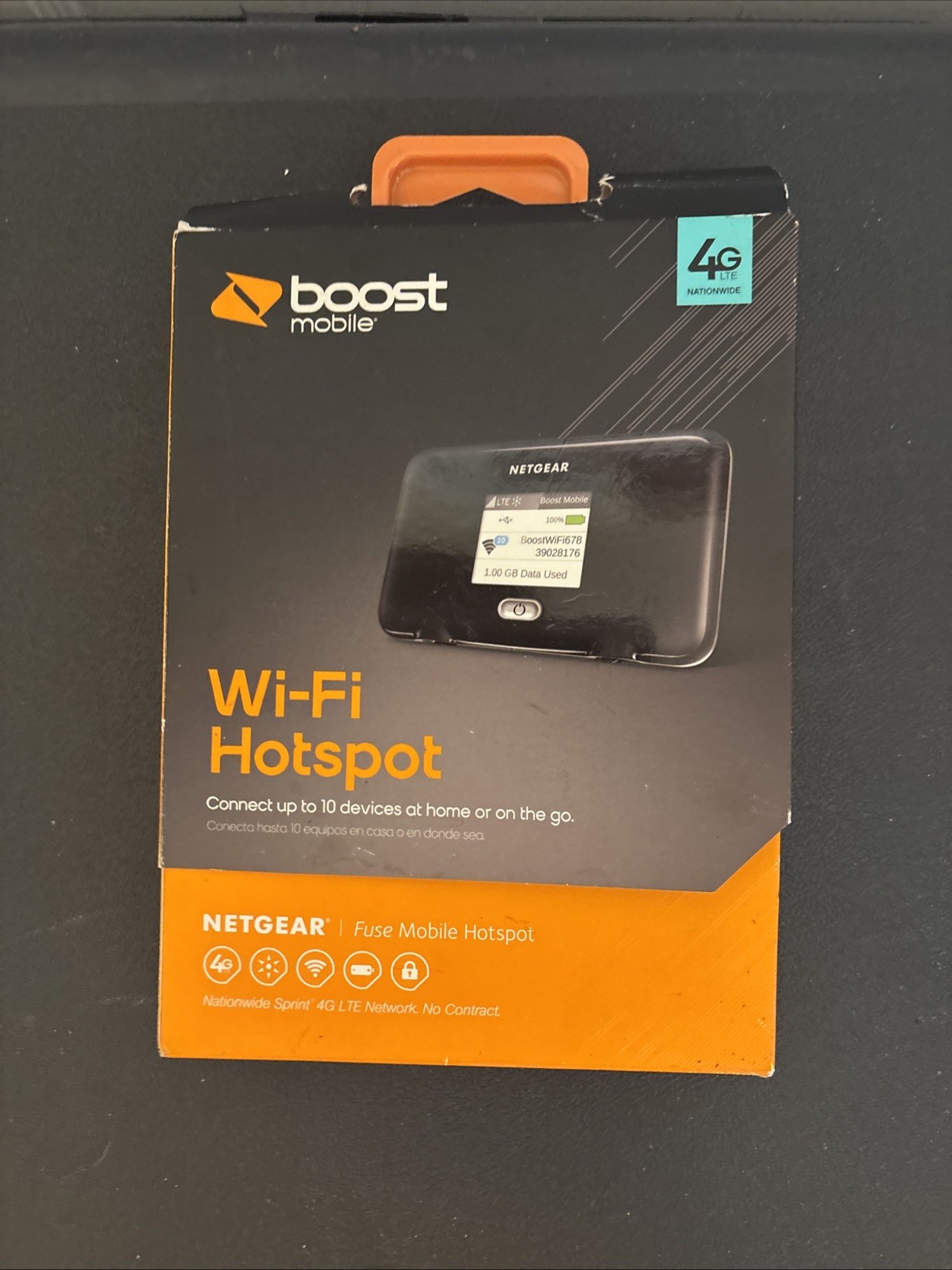 NETGEAR Fuse Boost Mobile Wi-Fi Hotspot 4G LTE Modem Tested Works
