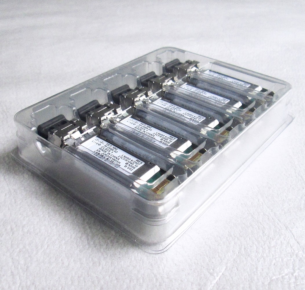 NEW Genuine CISCO FET-10G - 5 PACK - Fabric Extender SFP+ Module 10-2566-02