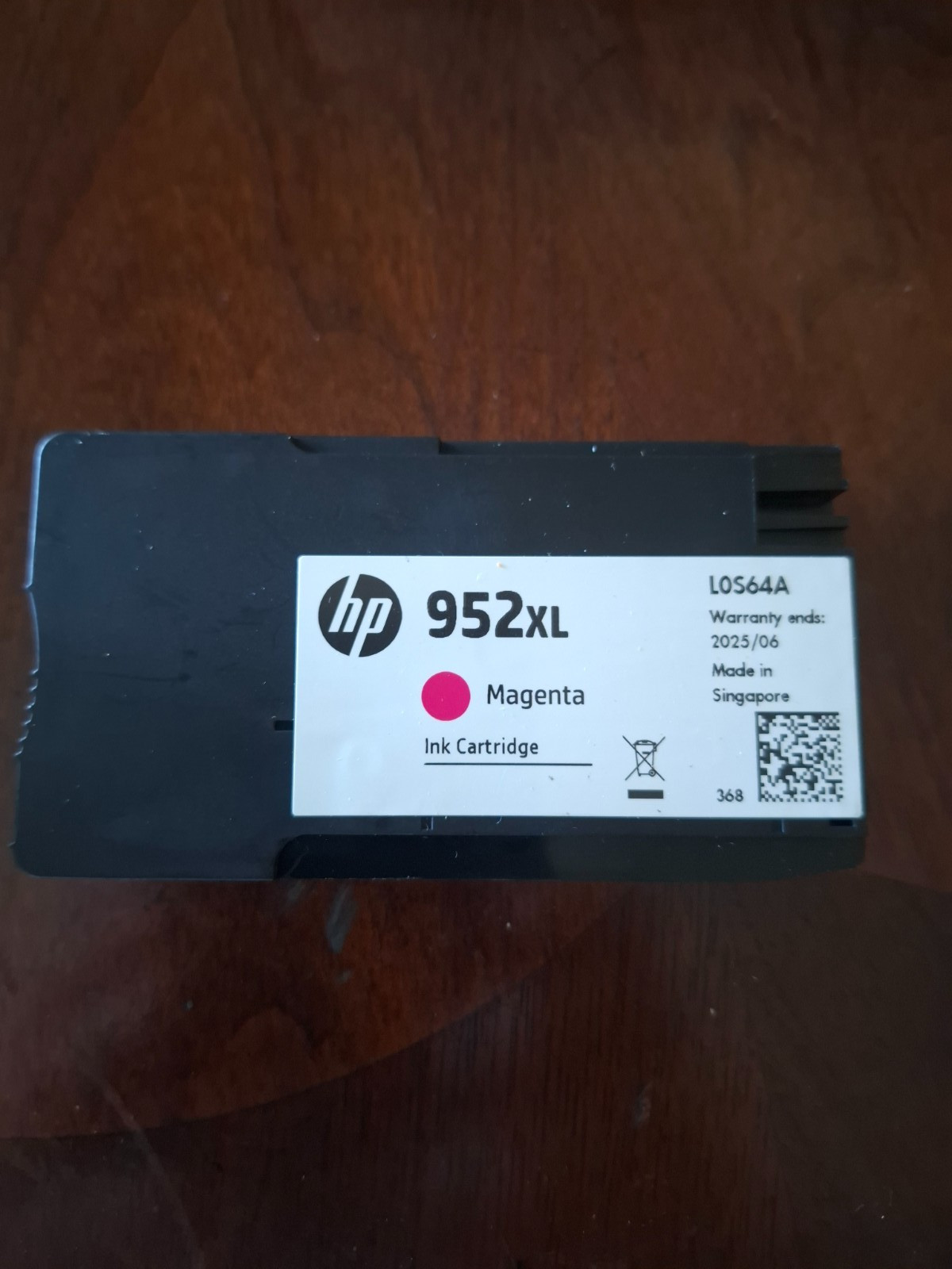 HP 952xl magenta Ink Cartridge New No box  Fast Ship 2025