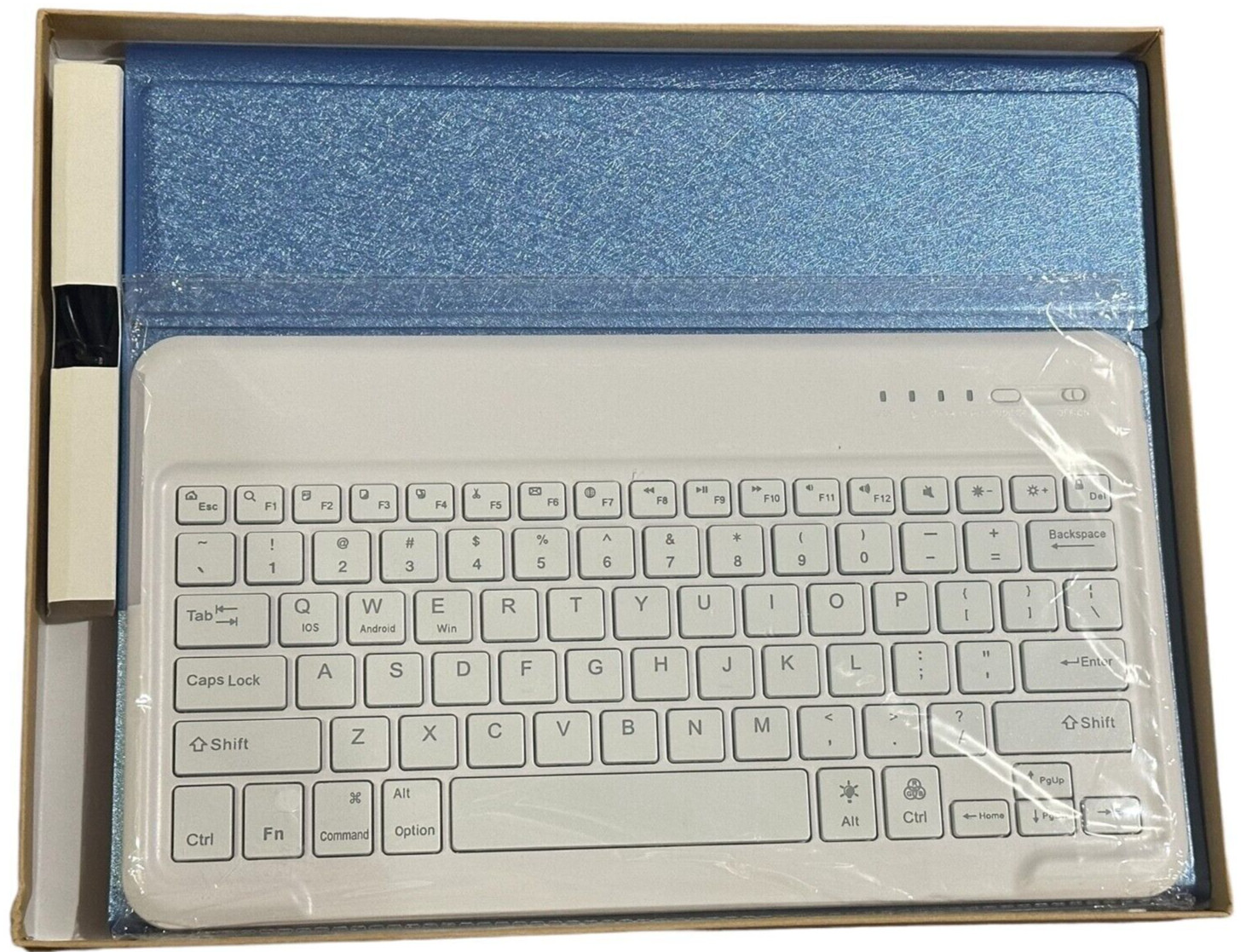 IVEOPPE iPad Pro 11 inch Blue Case with Keyboard
