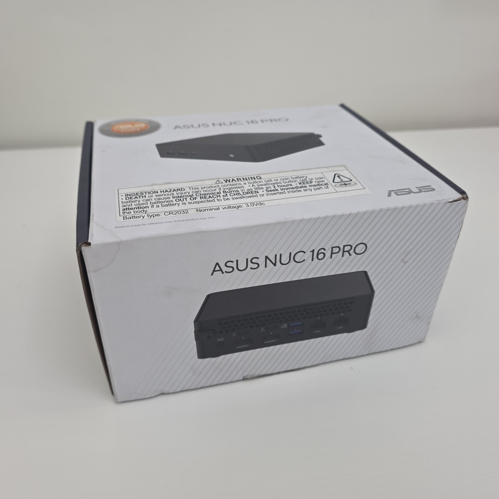 ASUS RNUC16GDKU76000U NUC 16 Pro Core Ultra 7 356H WiFi 7 Barebone Mini PC
