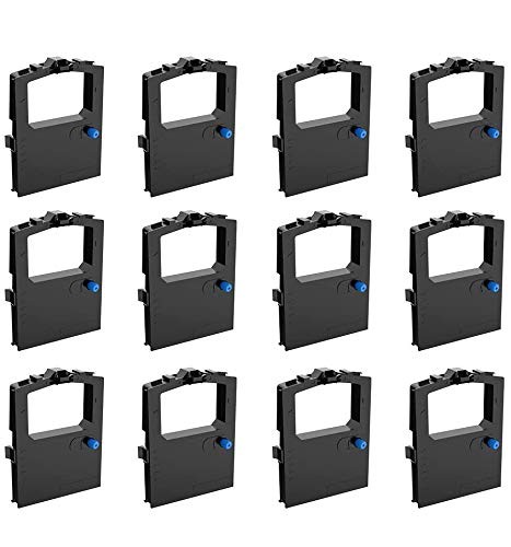 Ribbon Replacement for Okidata 12 Pack for Microline 320 321 Turbo Printers
